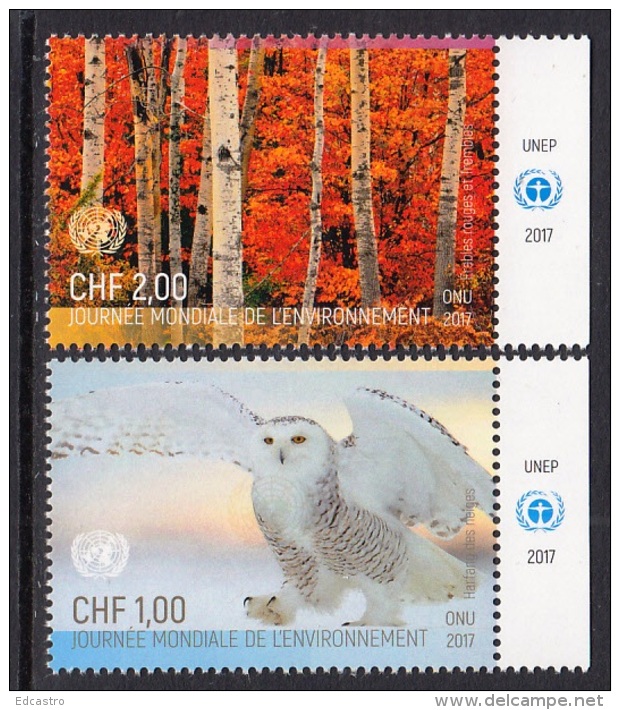 1.-  UNITED NATIONS 2017 World Environment Day 2017 - (Geneva)- (Set Mint) - Nuevos