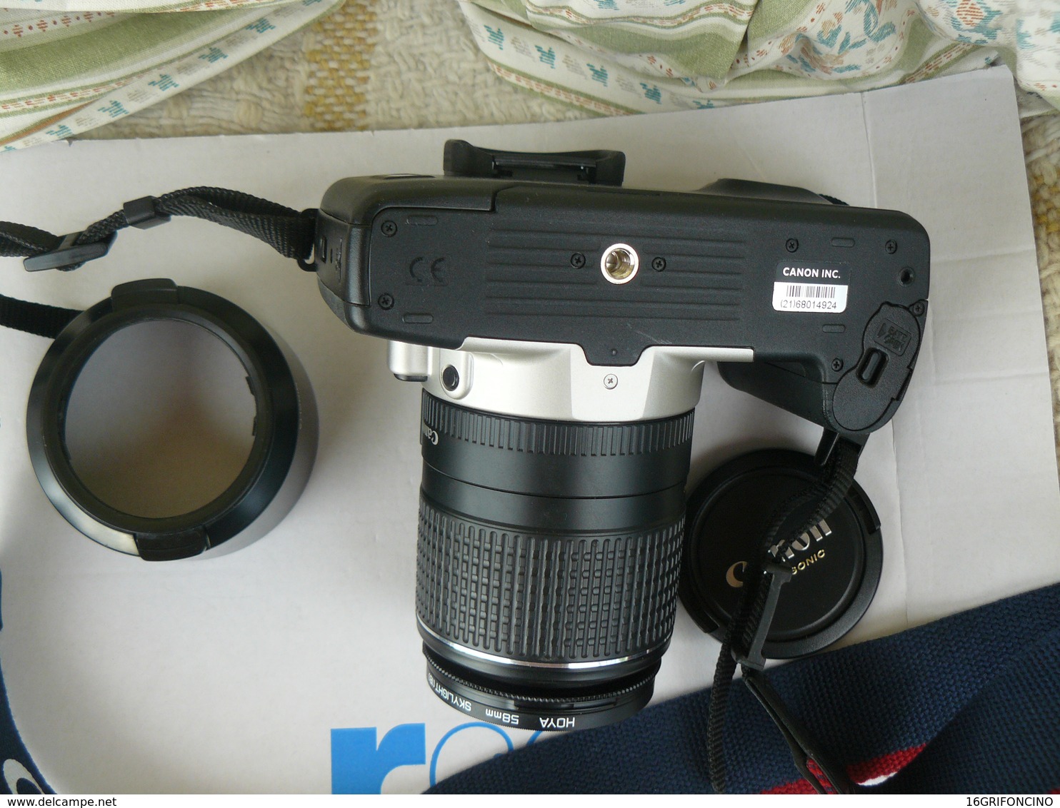 VERY BEAUTIFUL NEW  CAMERA CANON EOS  300 WITH LENS ULTRASONIC  28-90 / CANON EOS 300 COME NUOVA