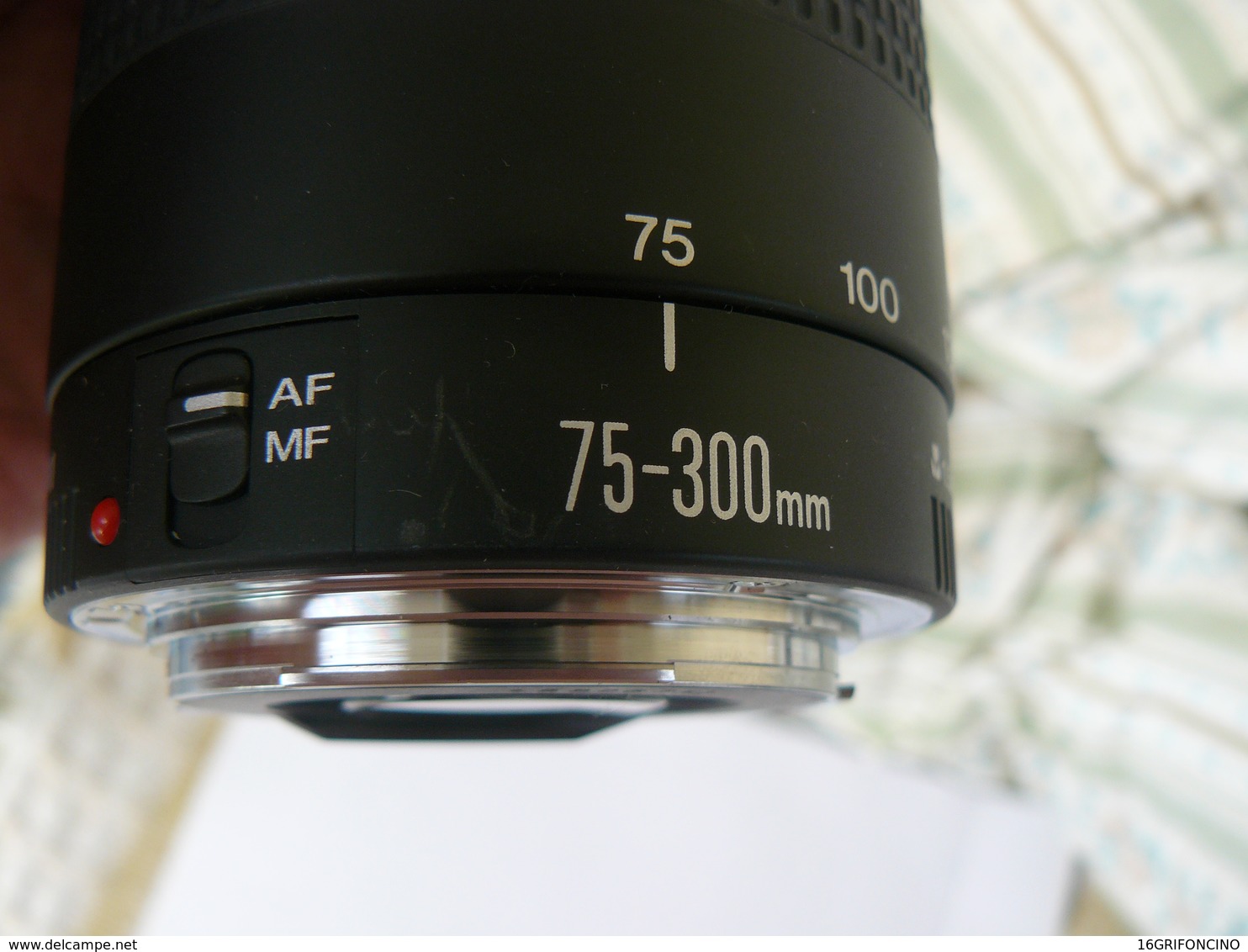 BEAUTIFUL LENS  CANON  ULTRASONIC  75-300 M..PERFECT WORKING  / OBIETTIVO CANON75-300m. COME NUOVO - Lentes