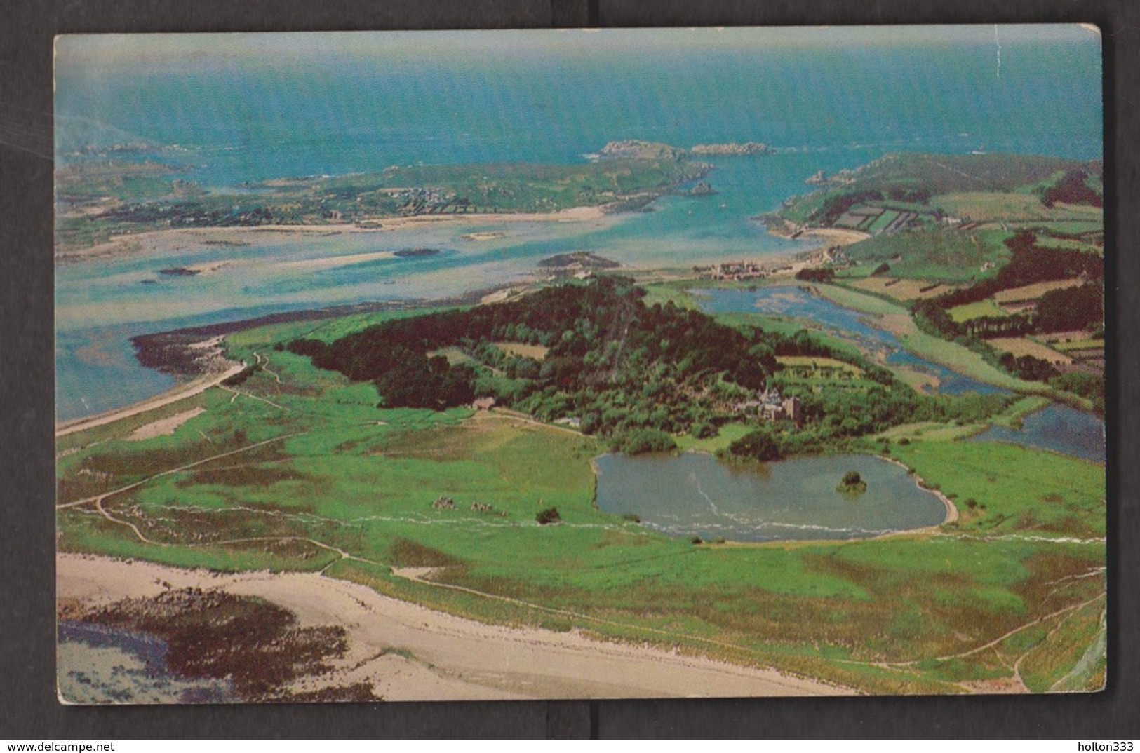 Tresco Scilly With Abbey & Freshwater Pools Used  1977 - L To R Crease - Otros & Sin Clasificación