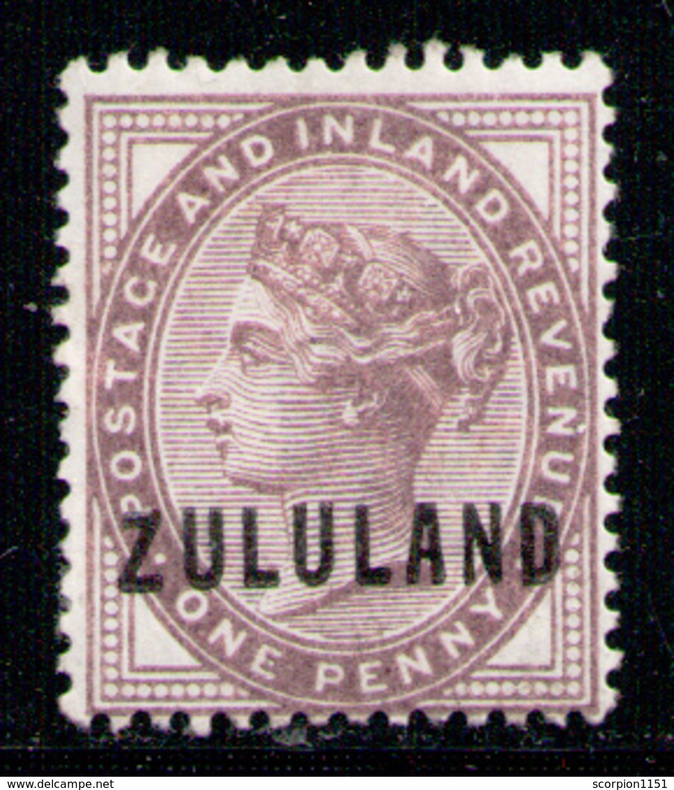 ZULULAND 1888 - From Set MH* - Zululand (1888-1902)