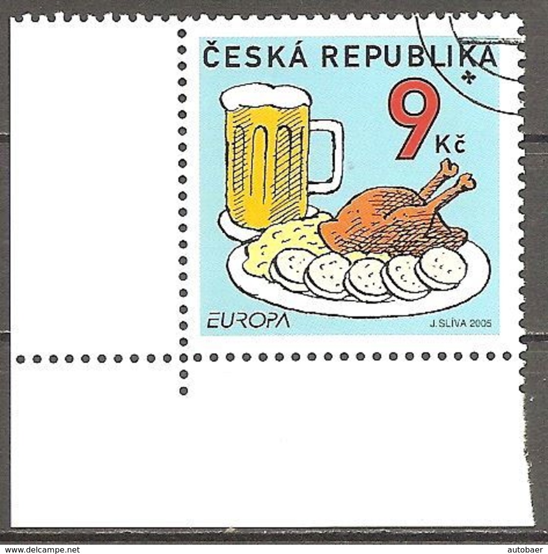 Tschechische Ceska Czech Rep. 2005 Europa Cept Michel 433 Used Obliteré Gestempelt Oo Cancelled - 2005