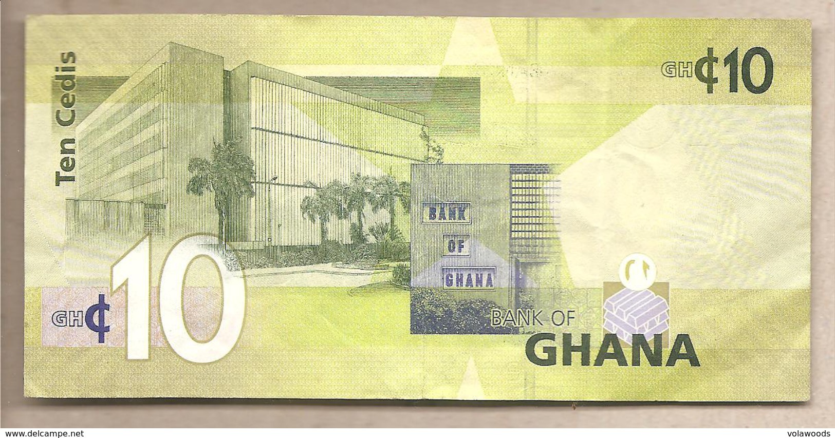 Ghana - Banconota Circolata Da 10 Cedis P-39a - 2007 - Ghana