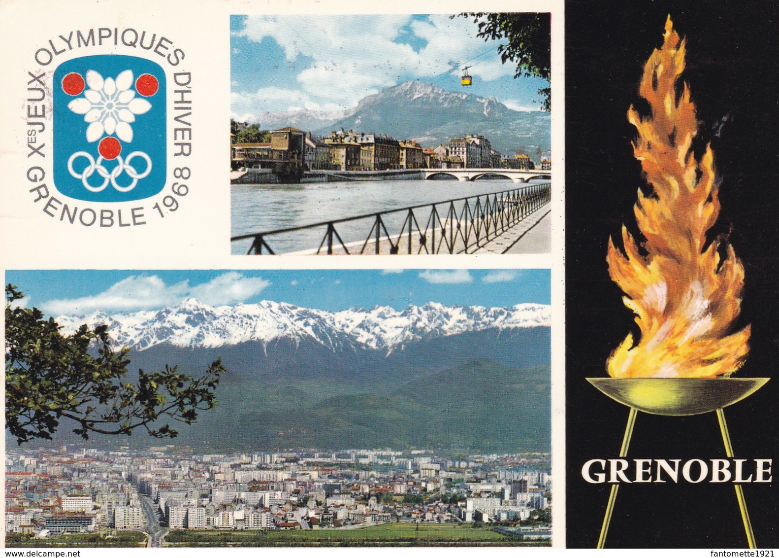 GRENOBLE JO D'HIVER 1968 MULTIVUES (dil390) - Grenoble