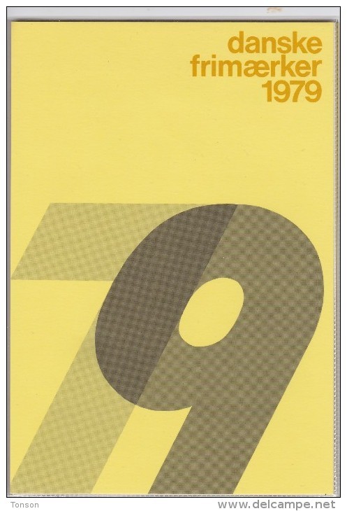 Denmark, 1979 Yearset, Mint In Folder, 3 Scans. - Full Years