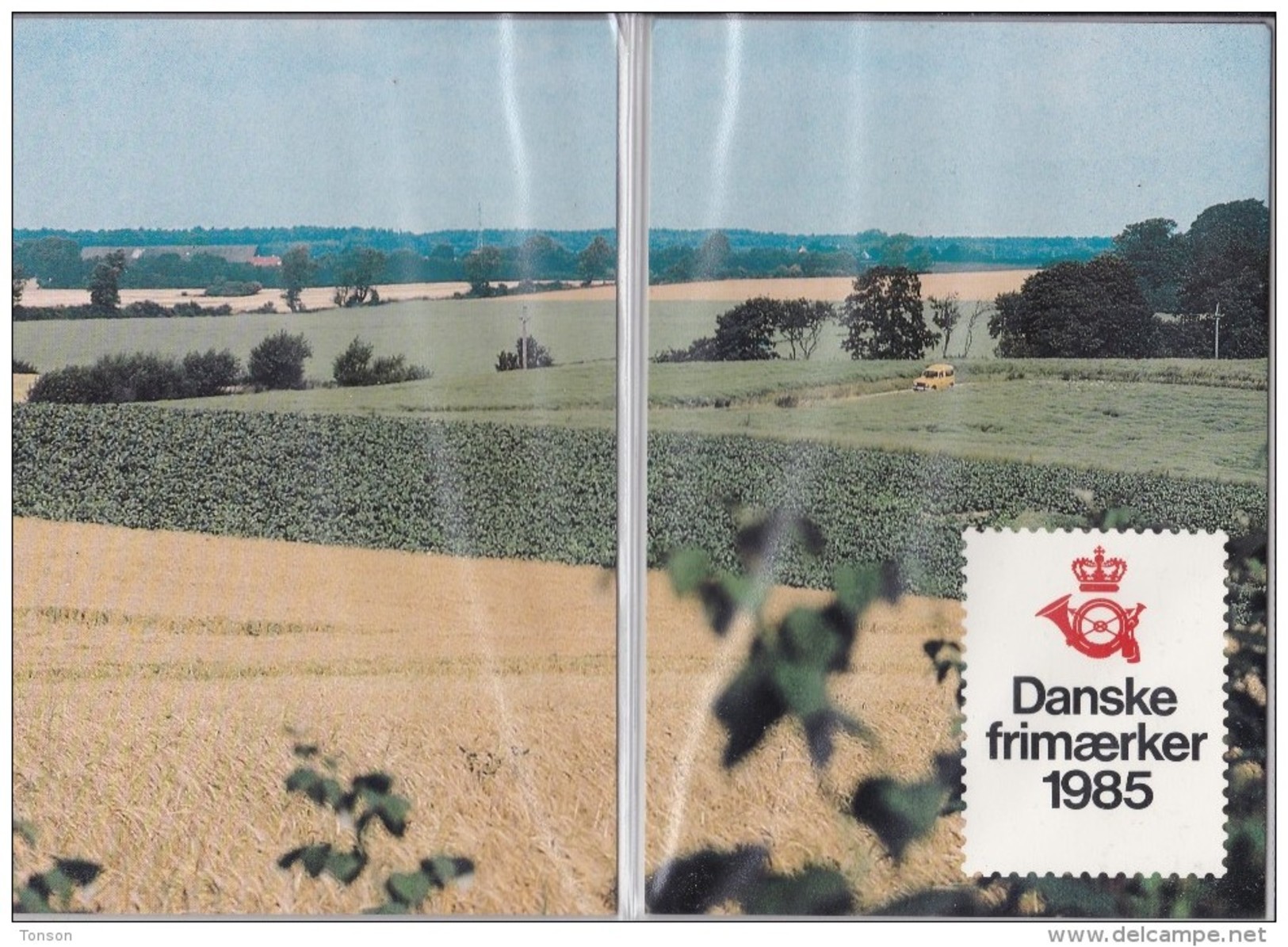 Denmark, 1985 Yearset, Mint In Folder, 2 Scans.   Please Read. - Full Years
