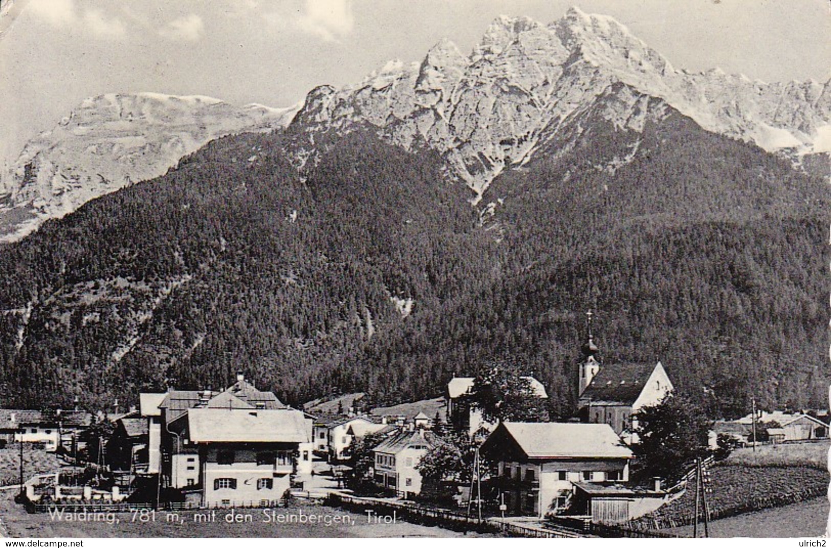 AK Waidring Mit Den Steinbergen - 1961 (35820) - Waidring