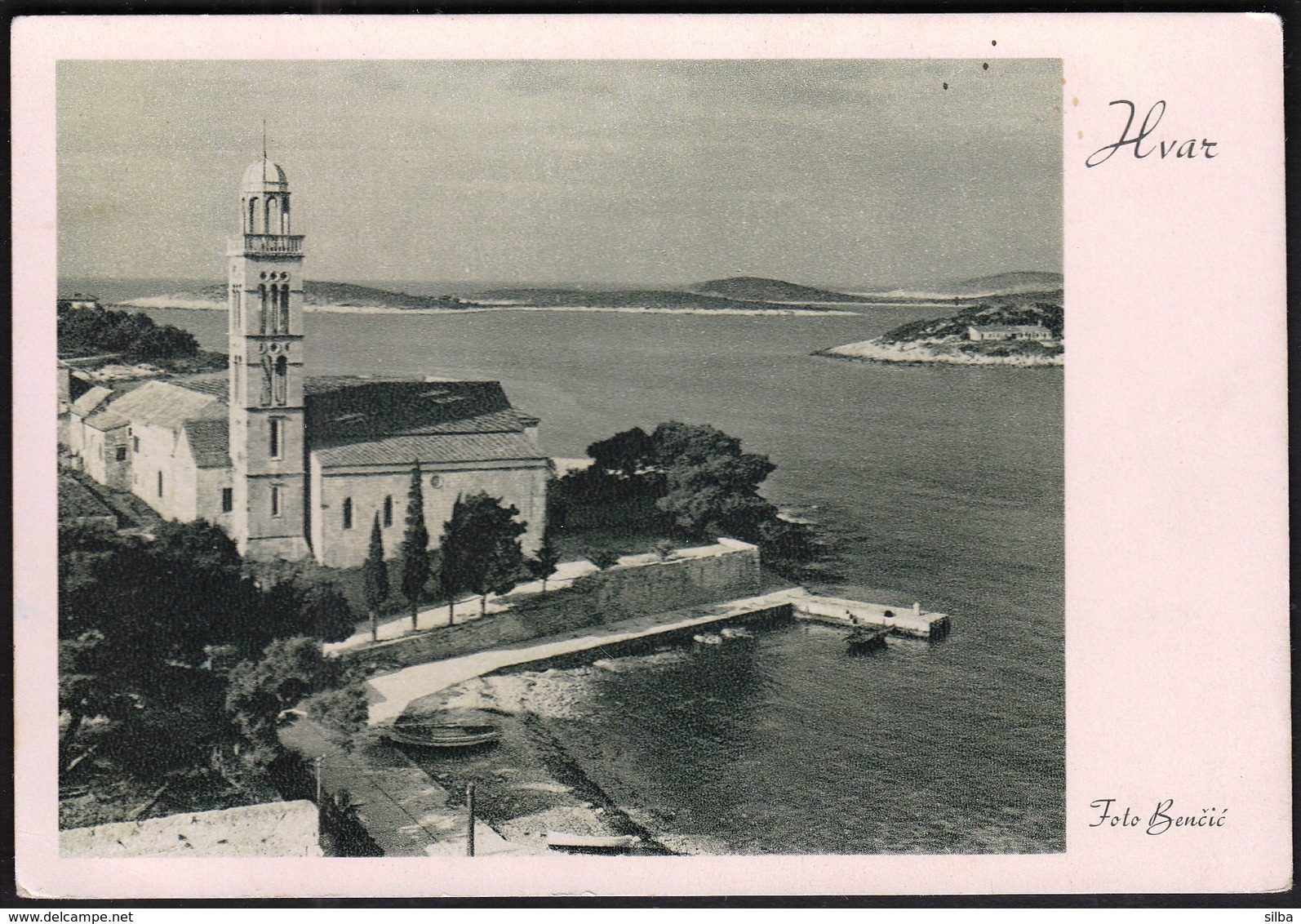 Yugoslavia Croatia Hvar 1939 / Church - Croatia