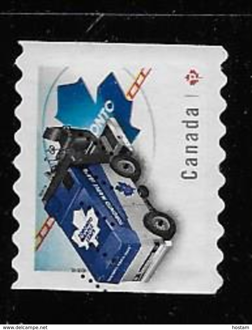 CANADA, 2014, # 2781, Zamboni Maple Leafs   USED - Oblitérés