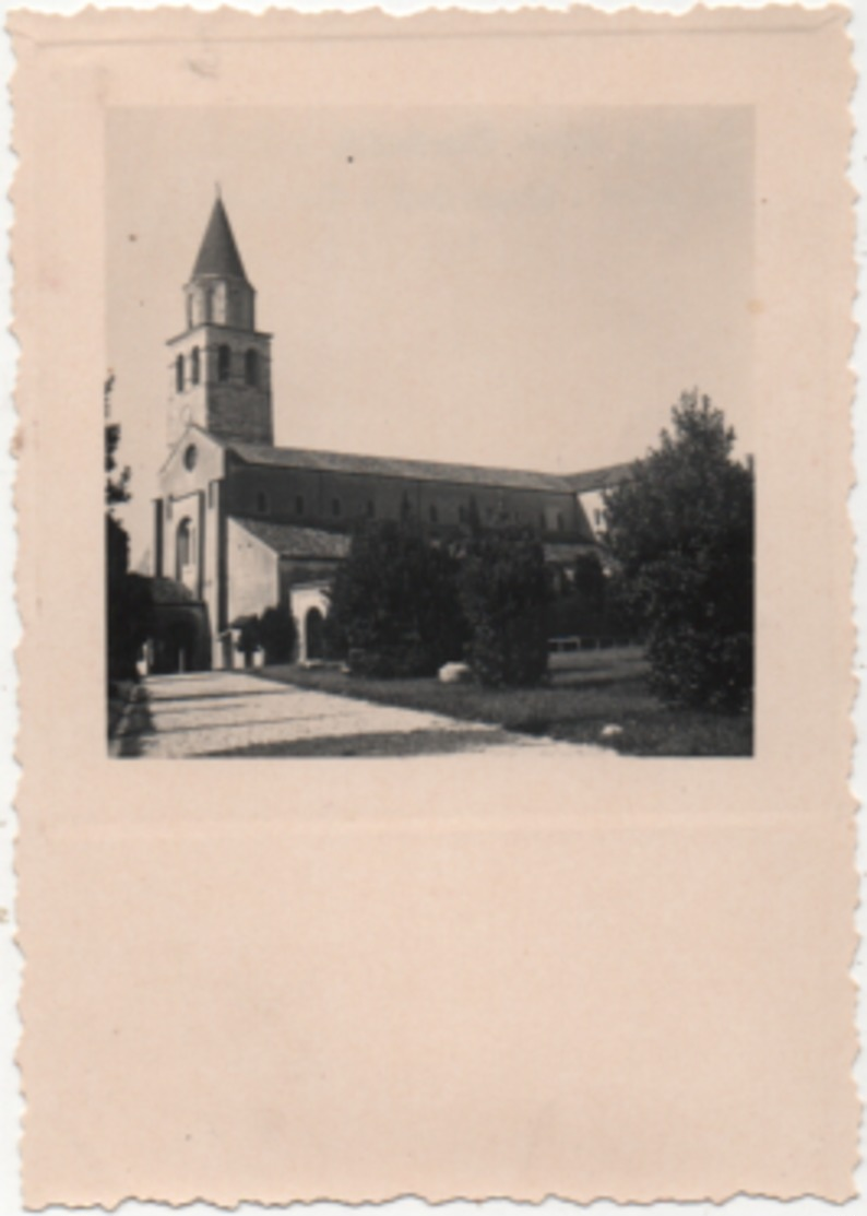 Fotografia Cm. 6,5 X 9,1 Con Immagine Della Basilica Di Aquileia (Udine) - Luoghi