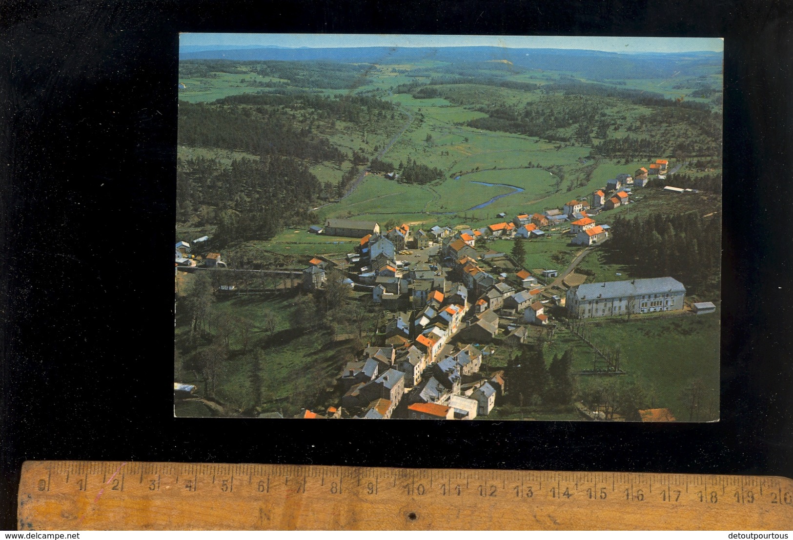 GRANDRIEU Lozère 48 : Vue Générale Aérienne Sur Le Village    1973 - Gandrieux Saint Amans