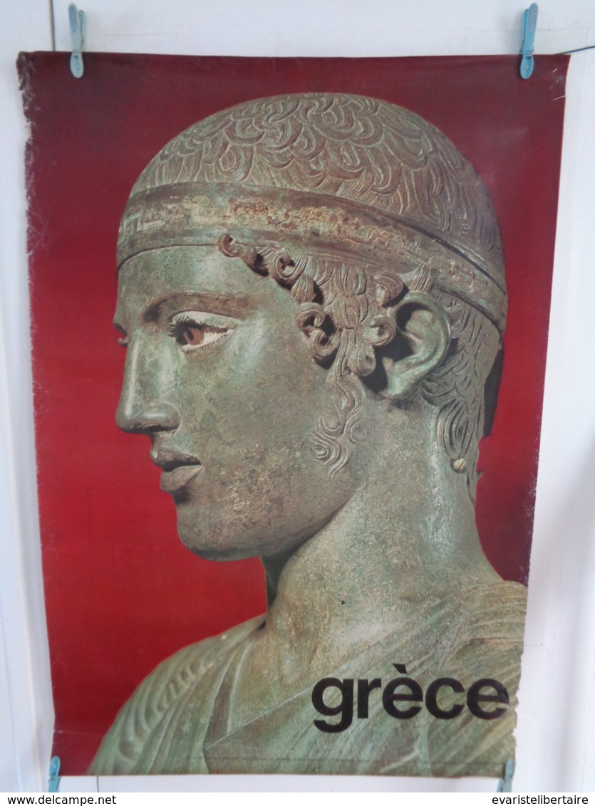 AFFICHE:  GRECE  , H 100 L 68,8 - Affiches