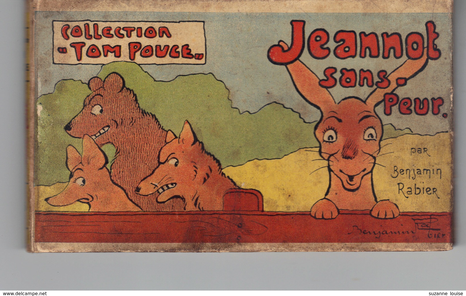 Collection "Tom-Pouce"   Jeannot Sans Peur  Par Benjamin Rabier - 1901-1940