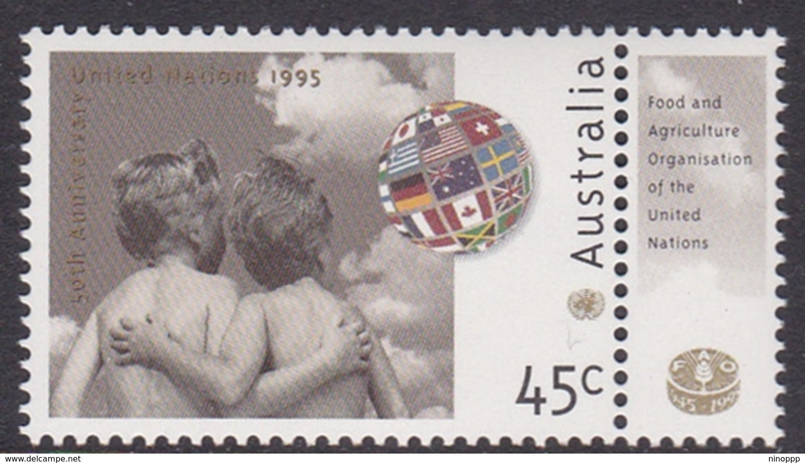Australia ASC 1498 1995 50th Anniversary Of UN, Mint Never Hinged - Nuovi