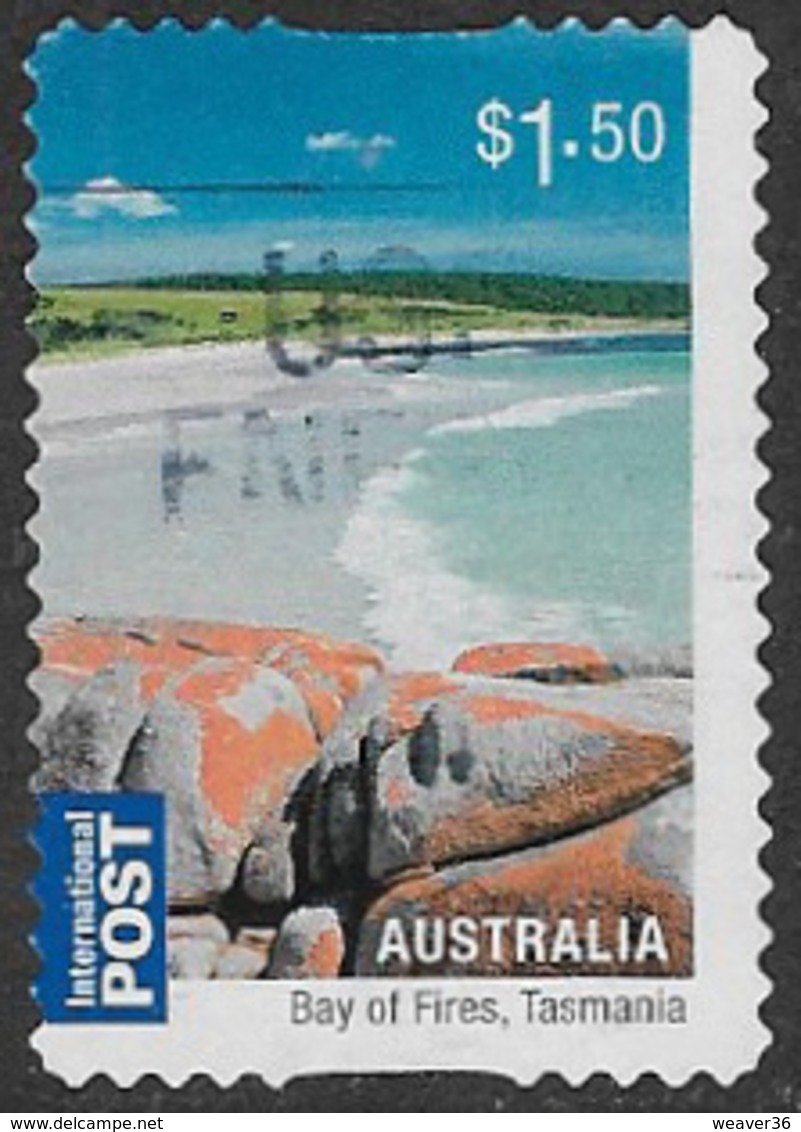 Australia 2010 Beaches $1.50 Self Adhesive Good/fine Used [9/11262/ND] - Used Stamps