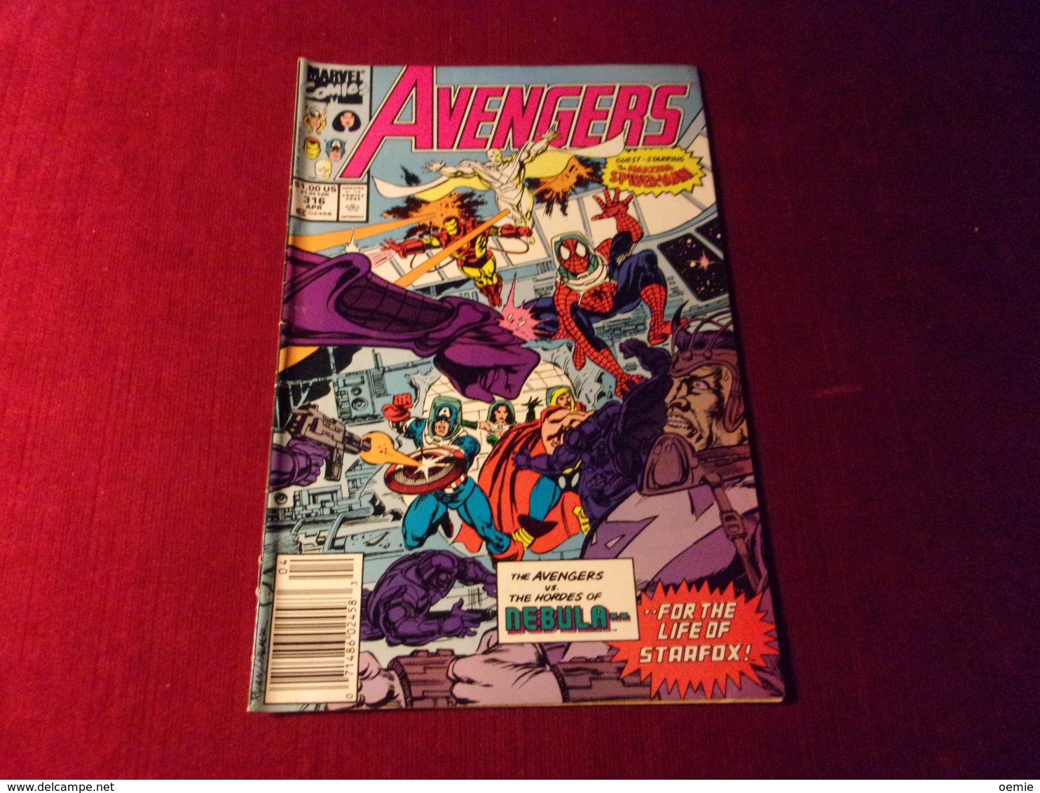 AVENGERS     FOR THE LIFE OF STARFOX  316 APR - Marvel