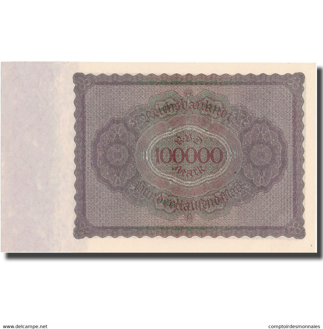 Billet, Allemagne, 100,000 Mark, 1923, 1923-02-01, KM:83a, SPL+ - 100000 Mark