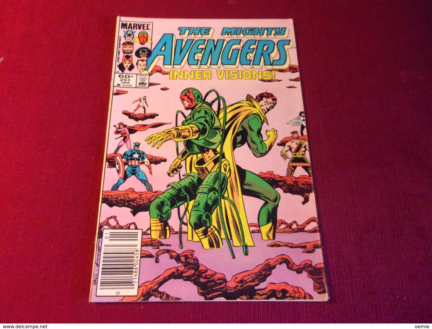 AVENGERS   INNER VISIONS  251 JAN - Marvel