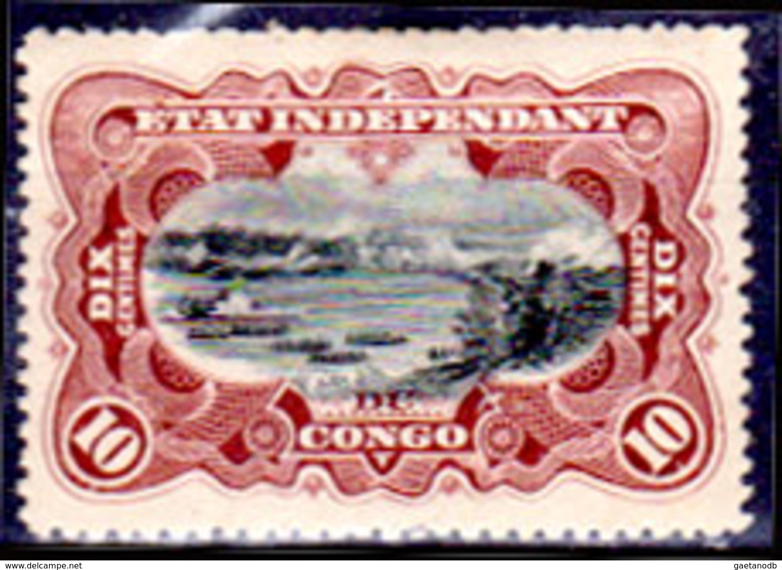 Congo-Belga-018 - Emissione 1894 (+) Hinged - Senza Difetti Occulti. - Nuovi