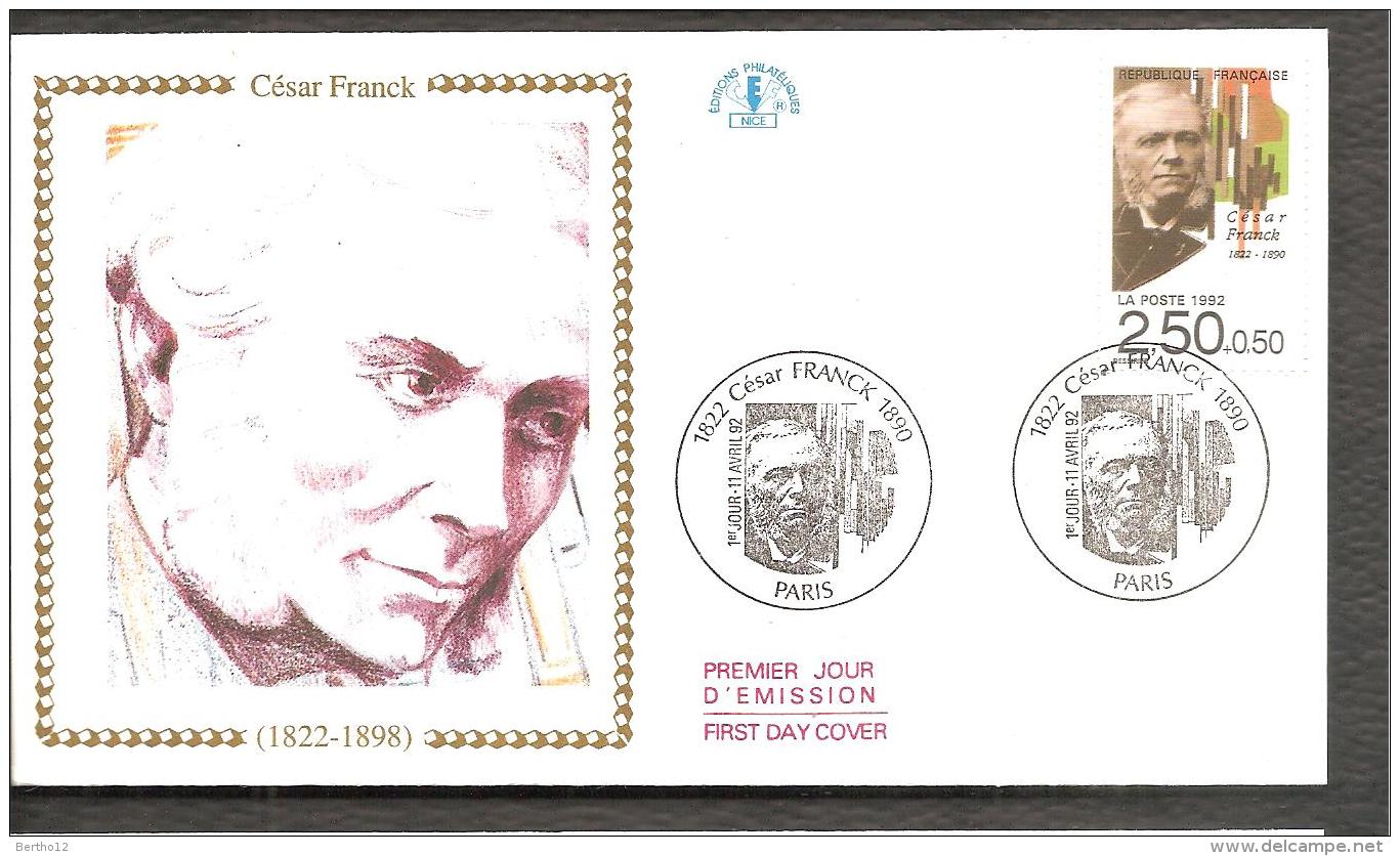 FDC  1992  CESAR FRANCK - 1990-1999