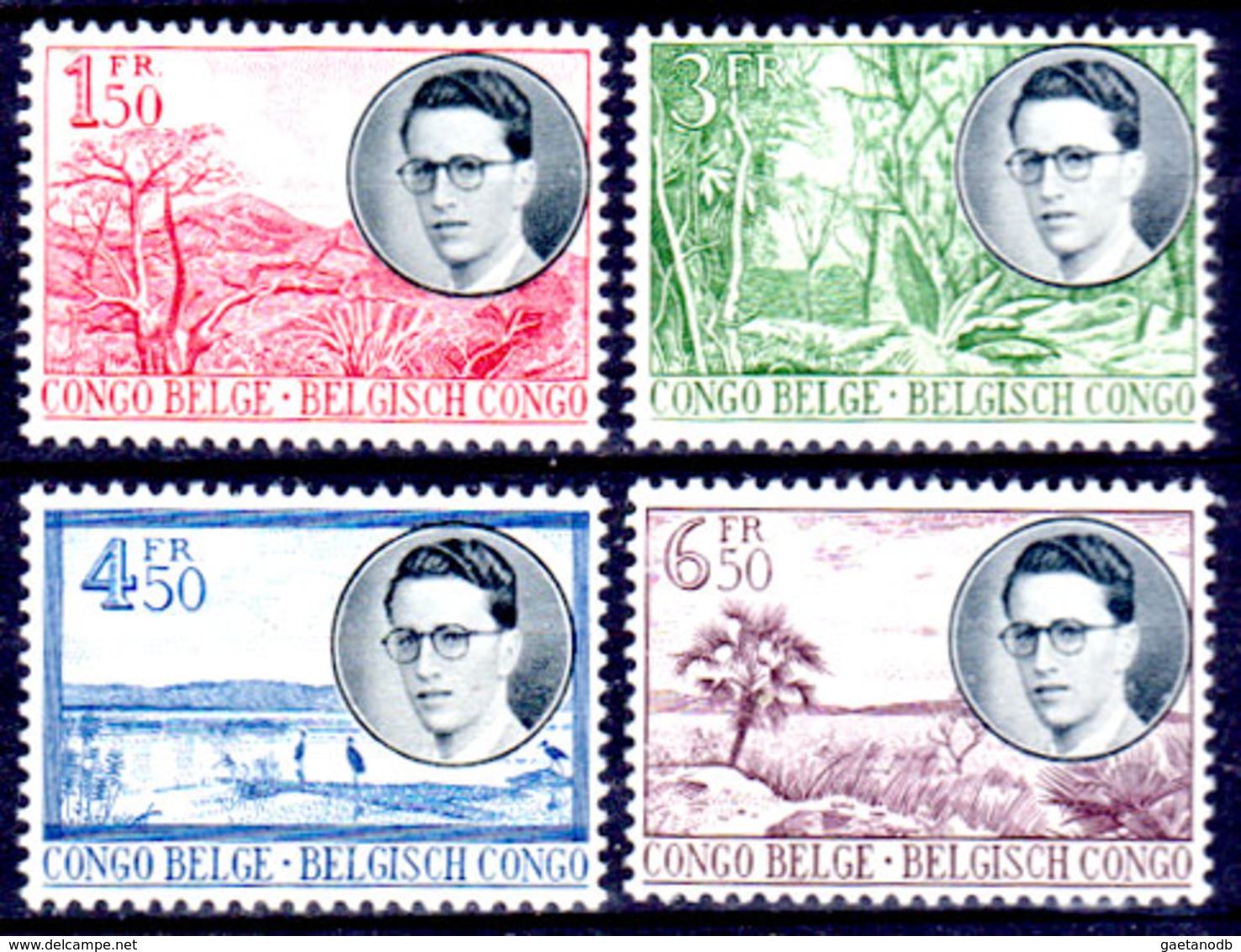 Congo-Belga-021 - Emissione 1955 (+/sg) LH/NG - Senza Difetti Occulti. - Nuovi