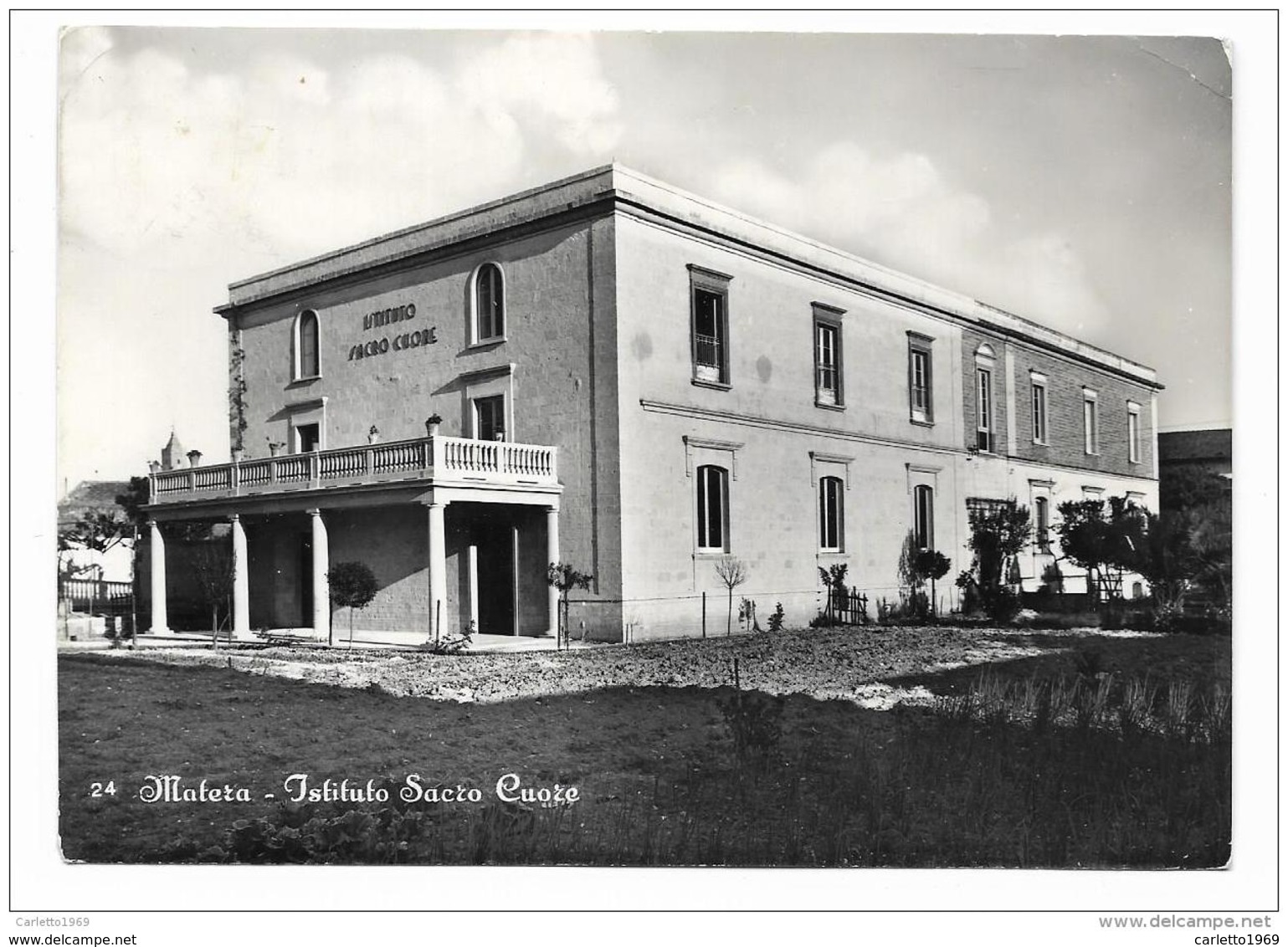 MATERA ISTITUTO SACRO CUORE   VIAGGIATA  FG - Matera