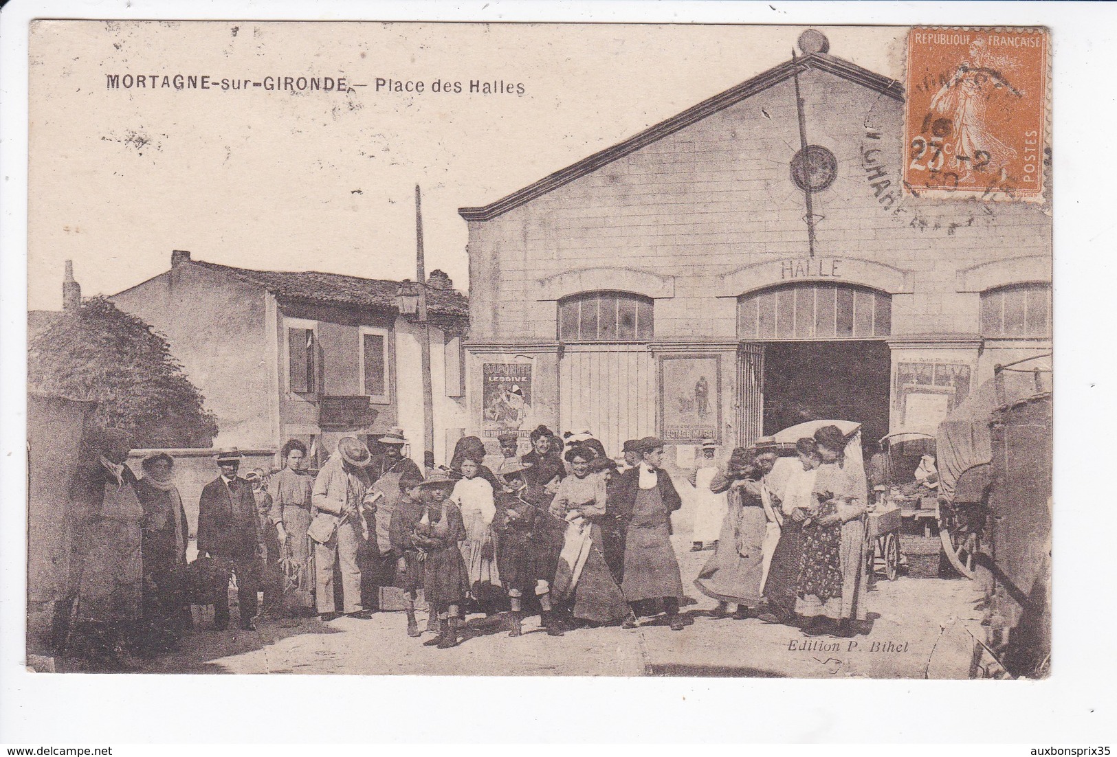 MORTAGNE SUR GIRONDE - PLACE DES HALLES - 17 - Other & Unclassified