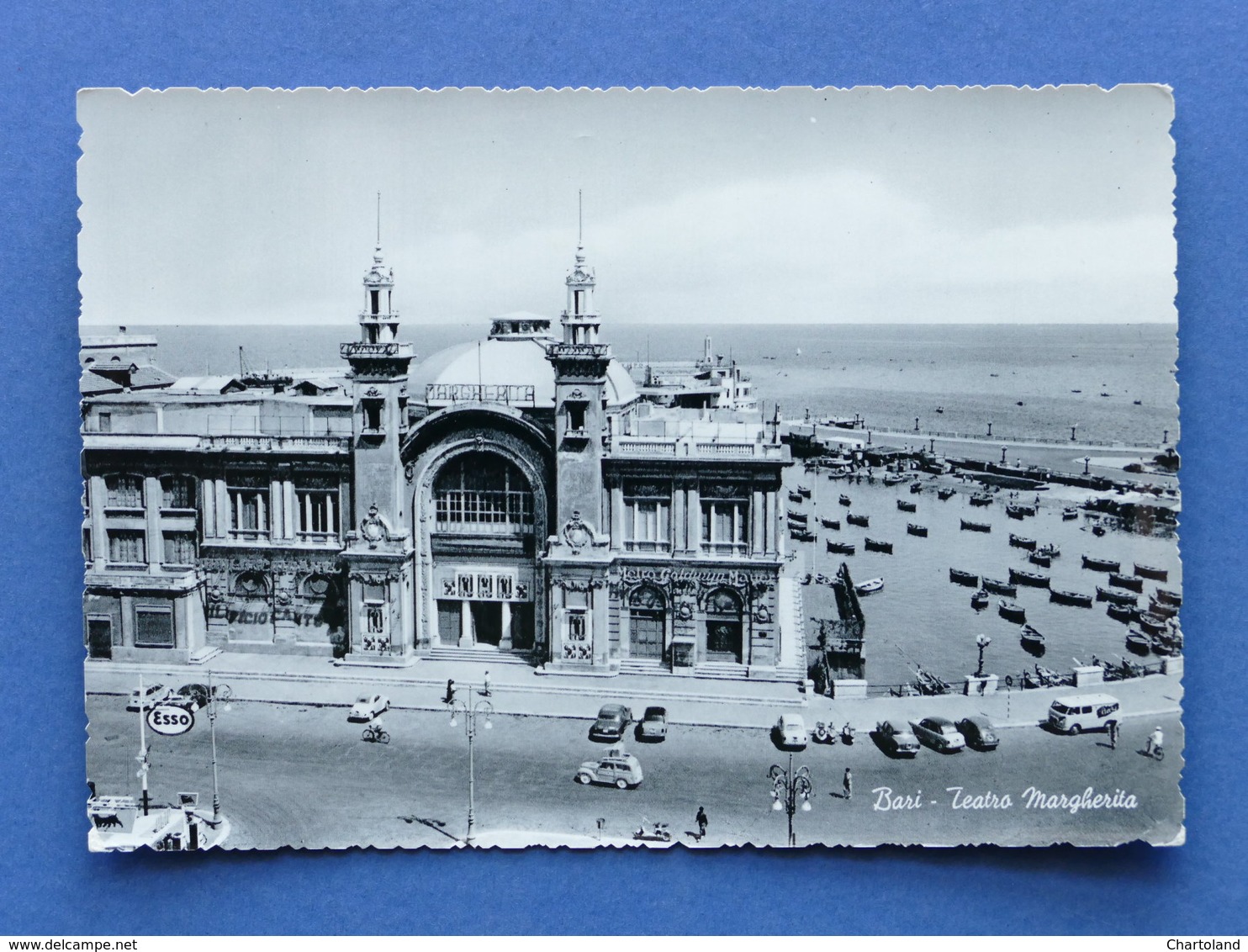 Cartolina Bari - Teatro Margherita - 1958 - Bari