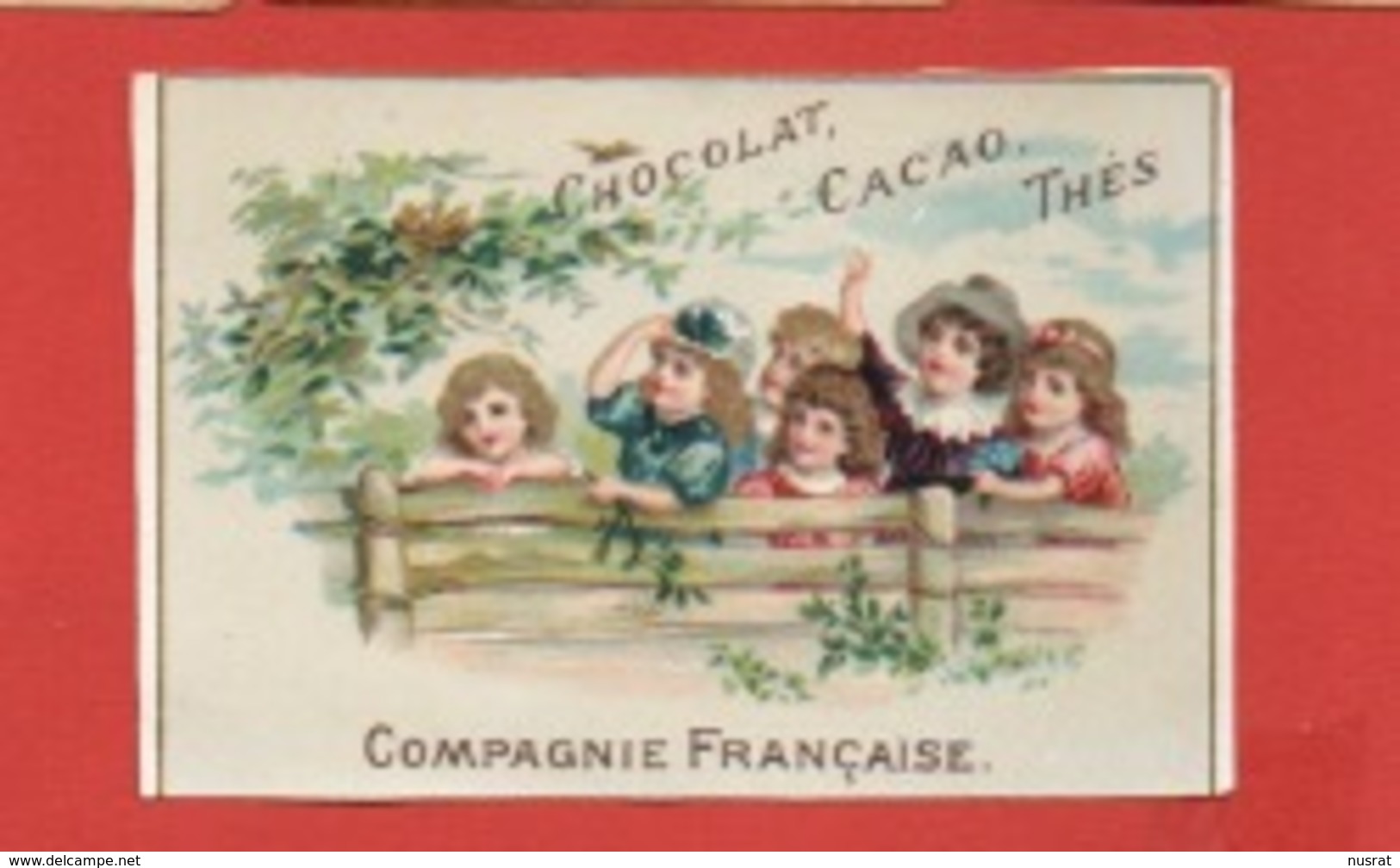 Cacao Cie Française, Chromo, Enfants - Other & Unclassified