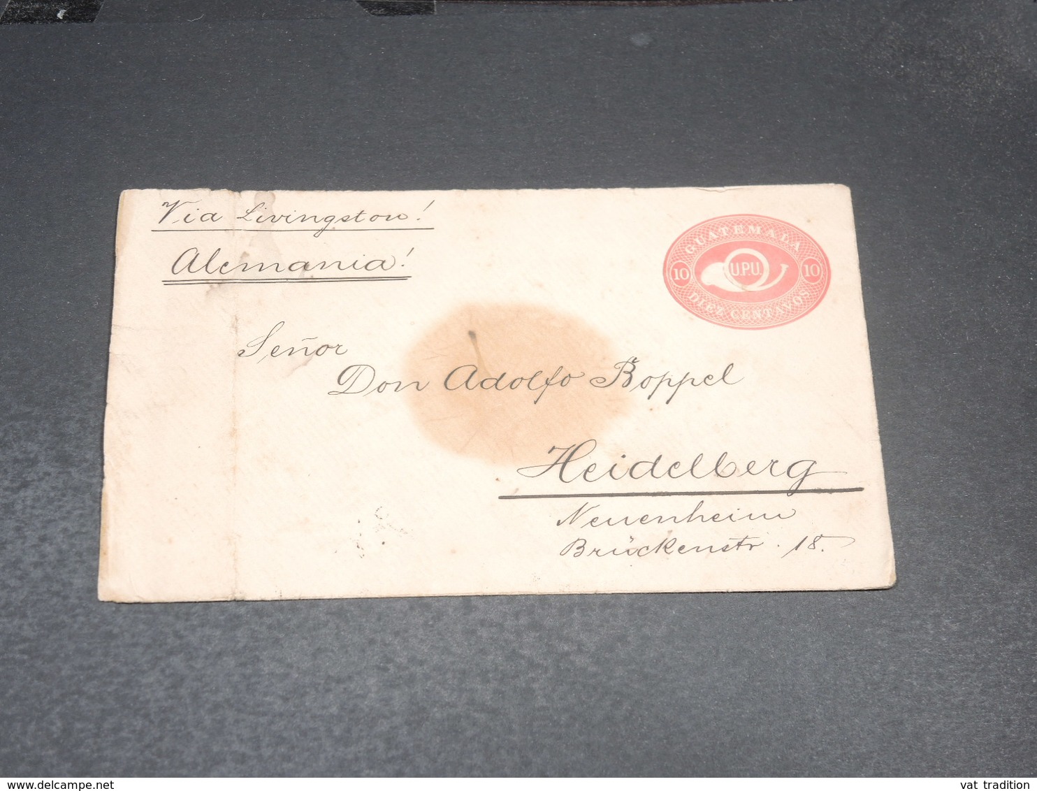 GUATEMALA - Entier Postal Pour L 'Allemagne - L 20525 - Guatemala