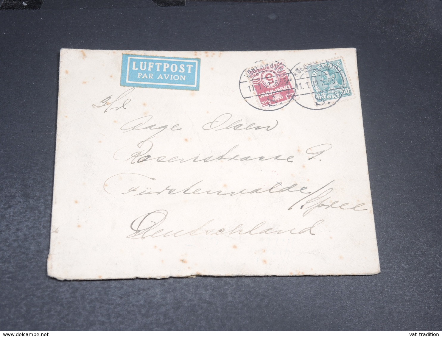 DANEMARK - Enveloppe Pour L 'Allemagne En 1941 Avec Contrôle Postal - L 20530 - Storia Postale