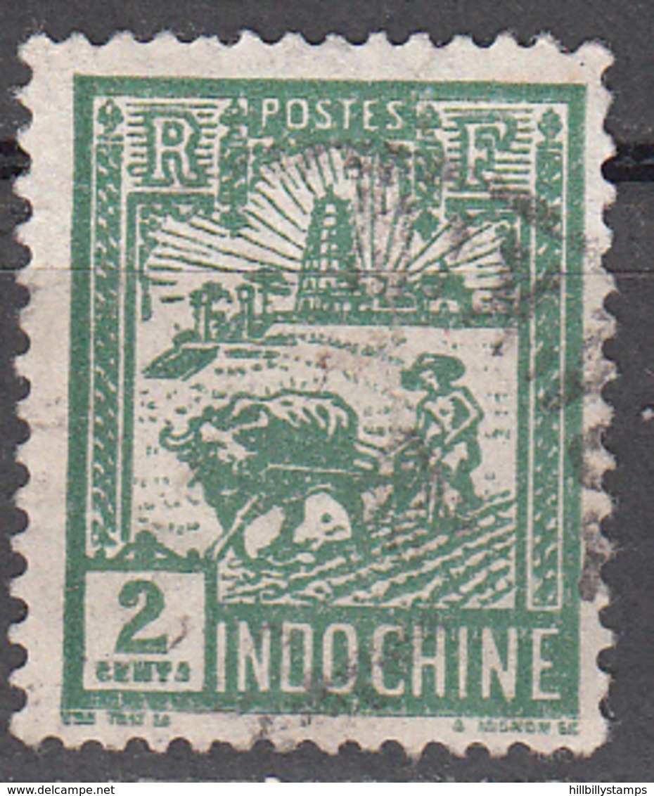 INDO CHINA     SCOTT NO.  120    USED     YEAR 1927 - Usados