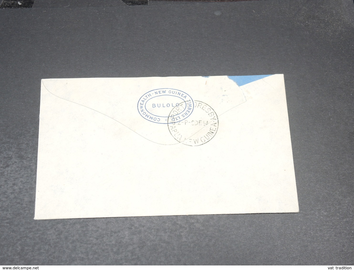 PAPOUASIE NOUVELLE GUINÉE - Enveloppe De Bulolo Pour Port Moresby En 1954 - L 20539 - Papua New Guinea