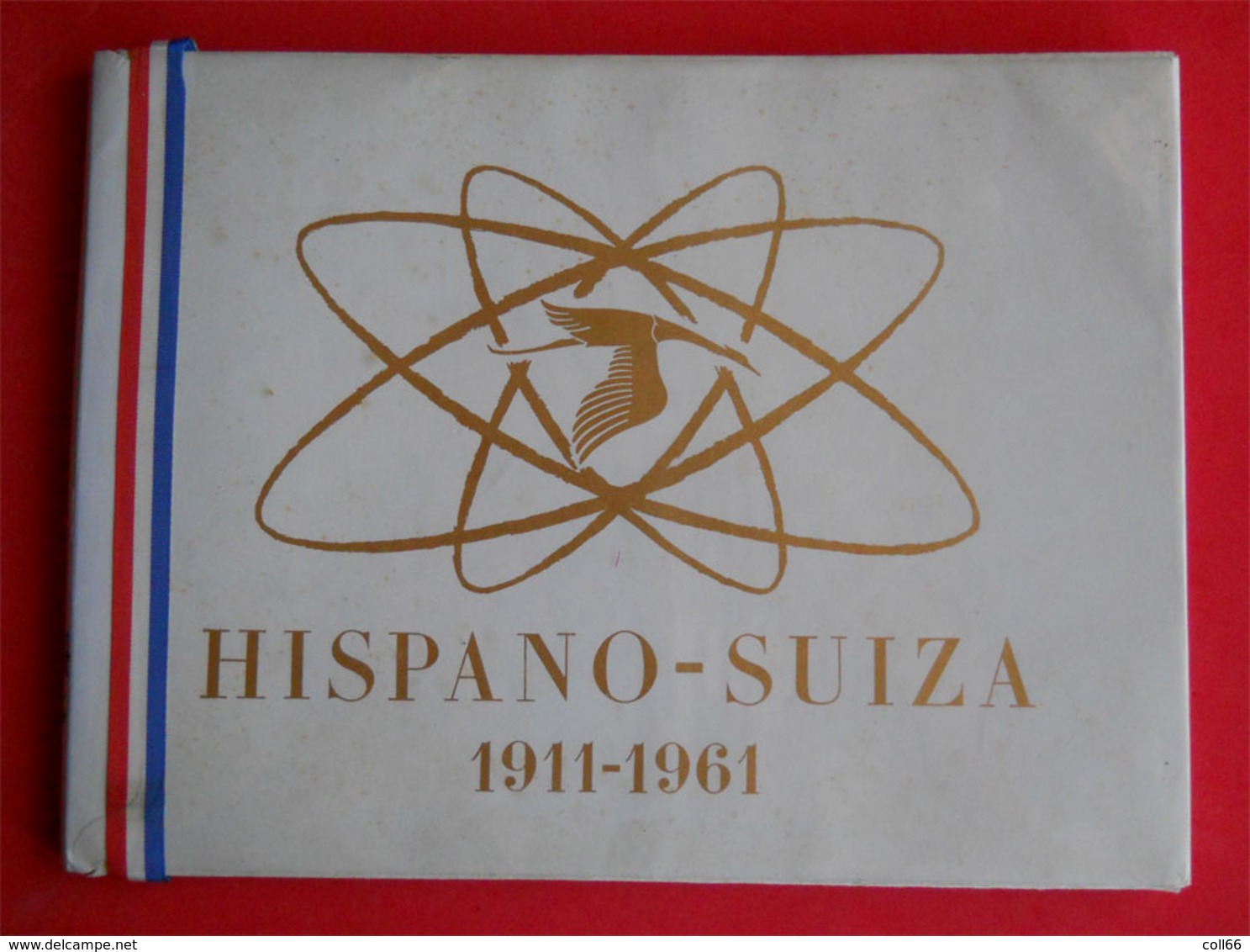 Plaquette Publicité Hispano-Suiza 1911-1961 Avec 2 CDV Robert Blum Et Maurice Heurteux Imp Firmin-Didot - Avion