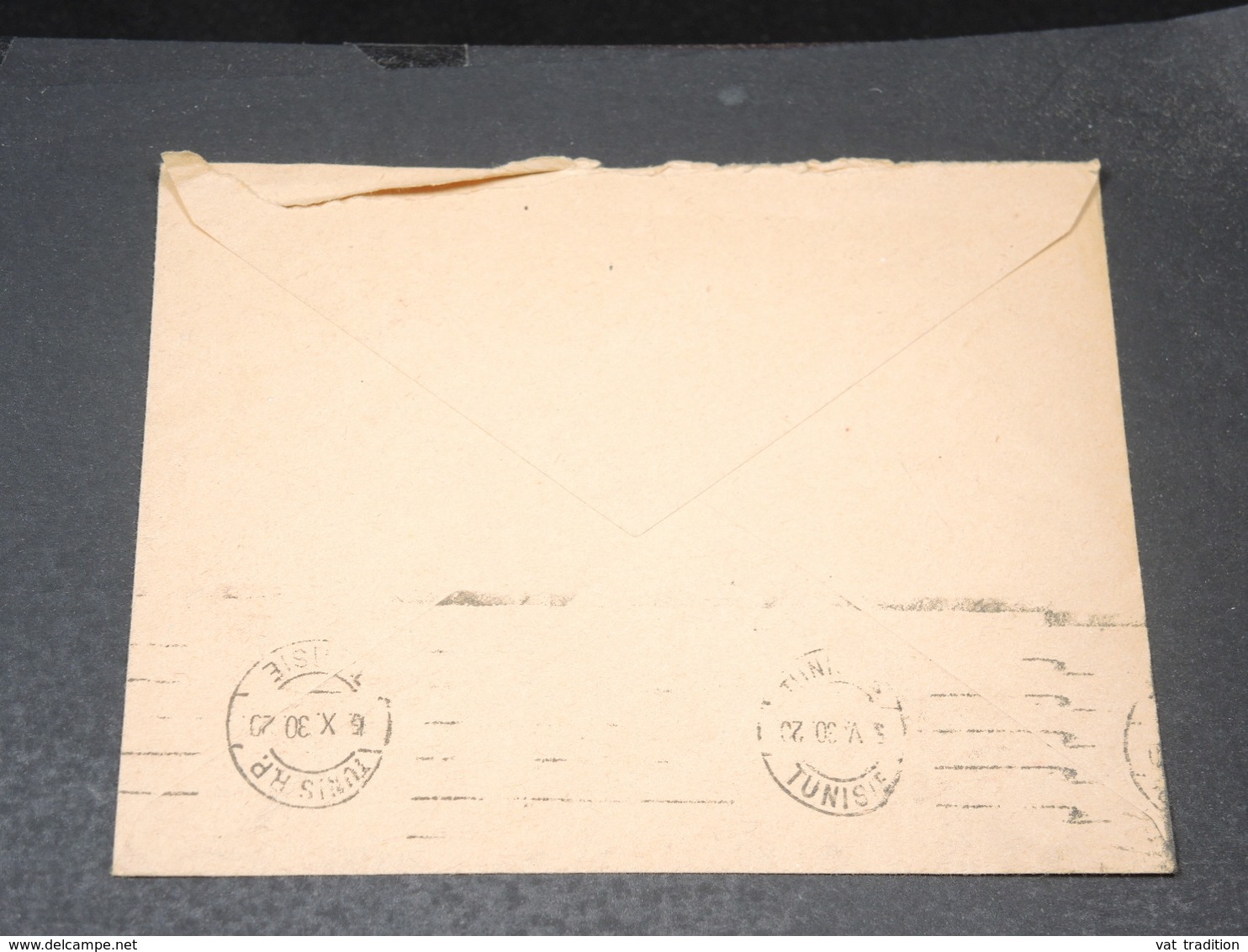 ALGÉRIE - Enveloppe De Alger Pour Paris  En 1930 Par Avion , Affranchissement " Vignettes Alger / Tunis " - L 20567 - Lettres & Documents