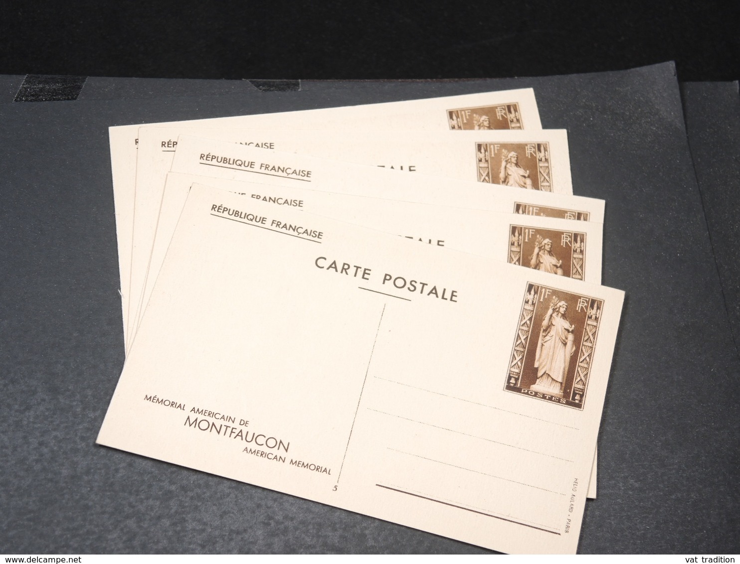 FRANCE - Entier Postal , Série De 5 Cartes De Montfaucon Avec Pochette D 'origine - L 20572 - Cartes Postales Types Et TSC (avant 1995)