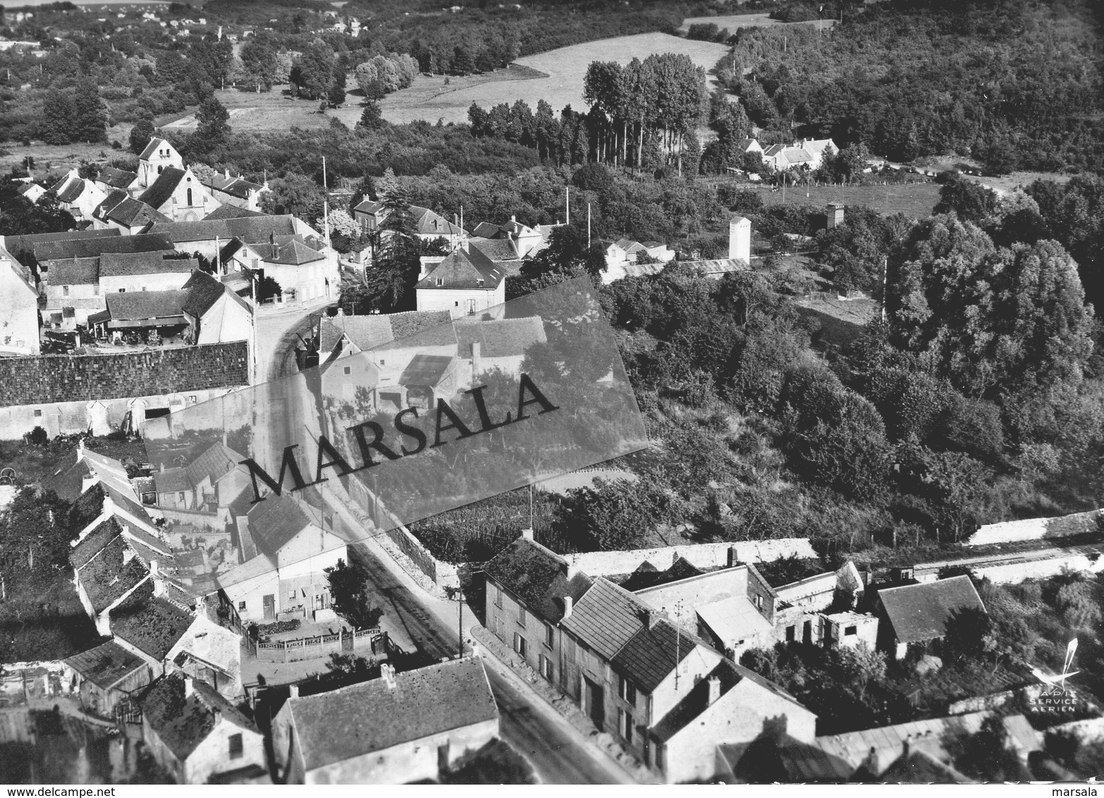 CPSM Fosses Vue Générale   Le Village - Fosses