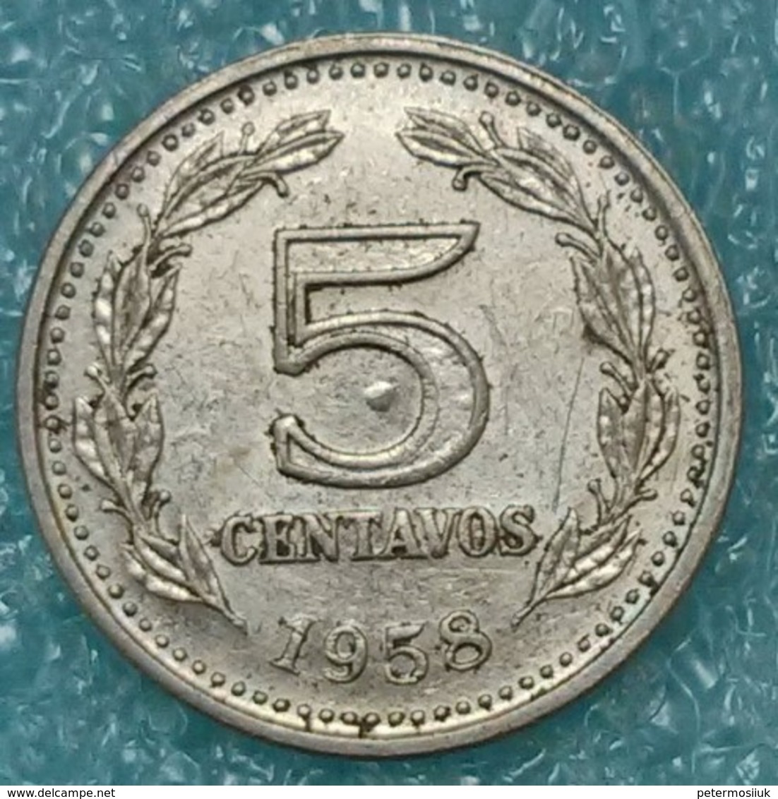 Argentina 5 Centavos, 1958 - Argentina