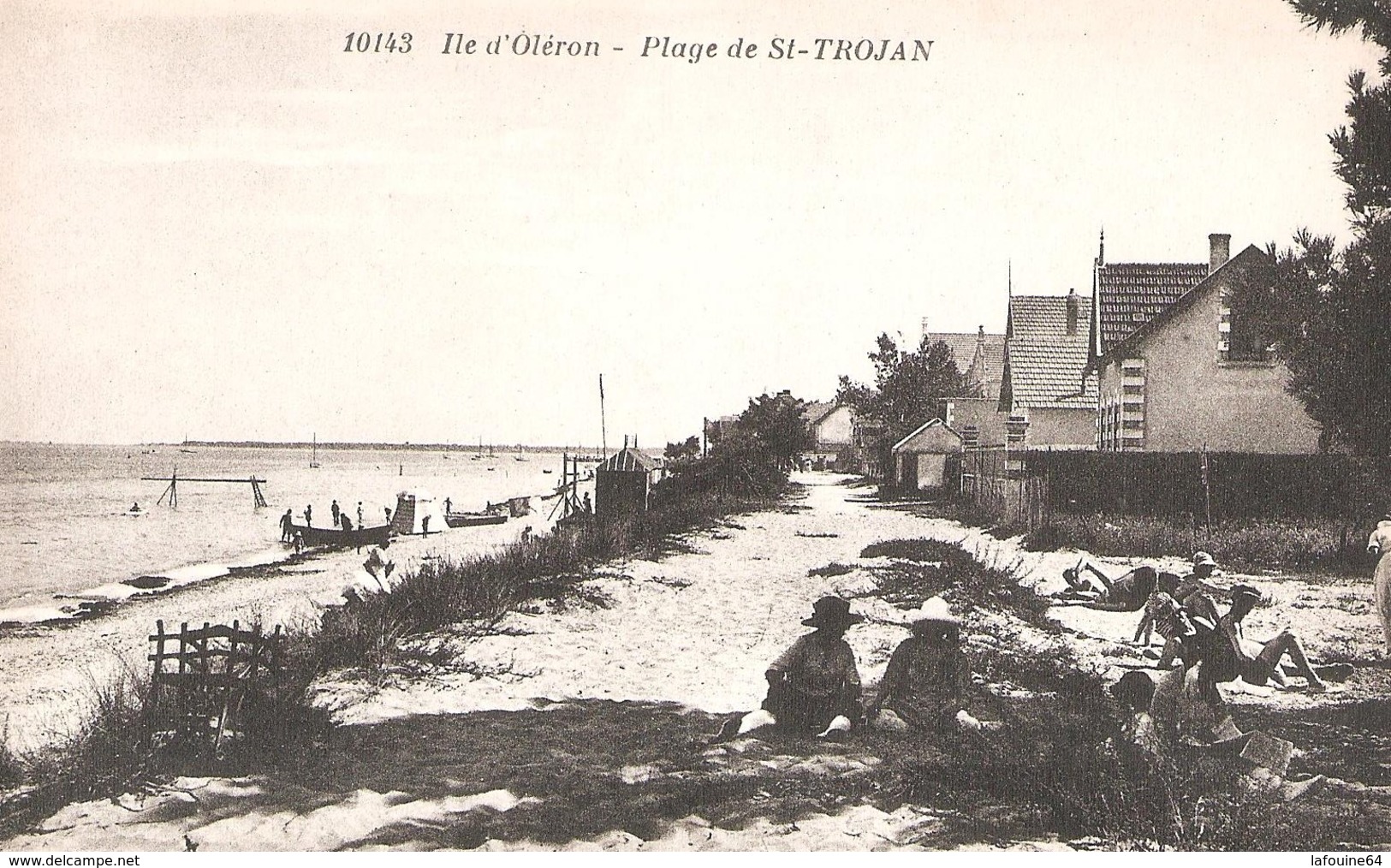 SAINT TROJAN Les BAINS - La Petite Plage, Avant La Route - Ile D'Oléron