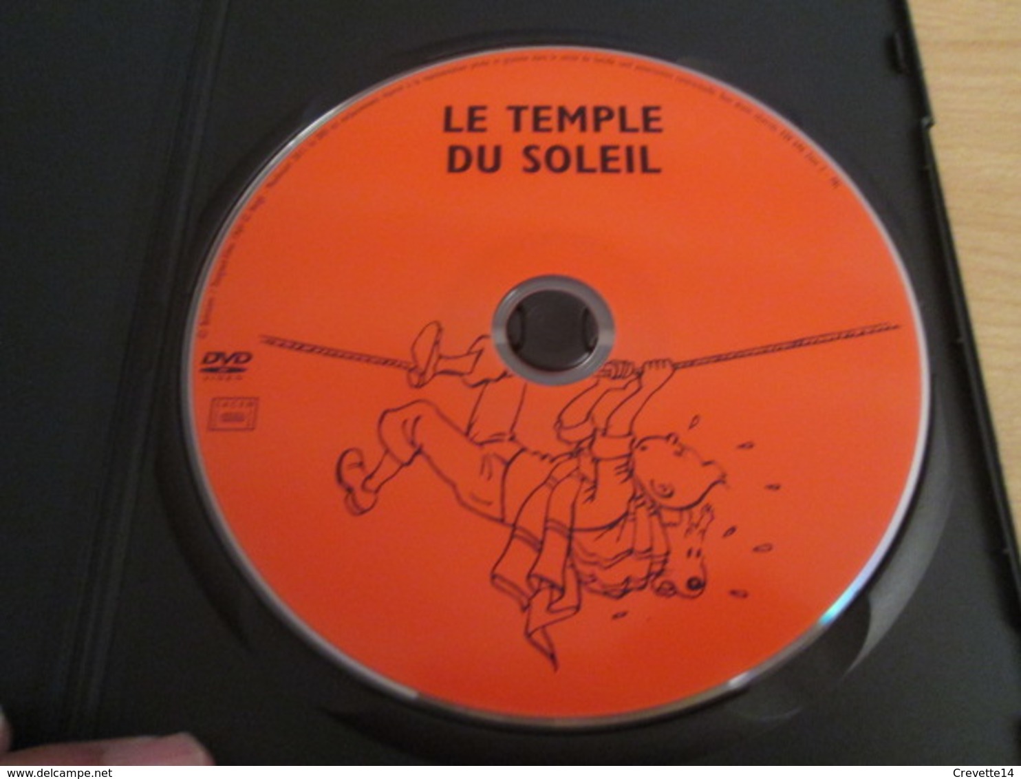 TIN718 DVD Neuf (jamais Utilisé) TINTIN HERGE LE TEMPLE DU SOLEIL LONG METRAGE ANNEES 70 - Hergé