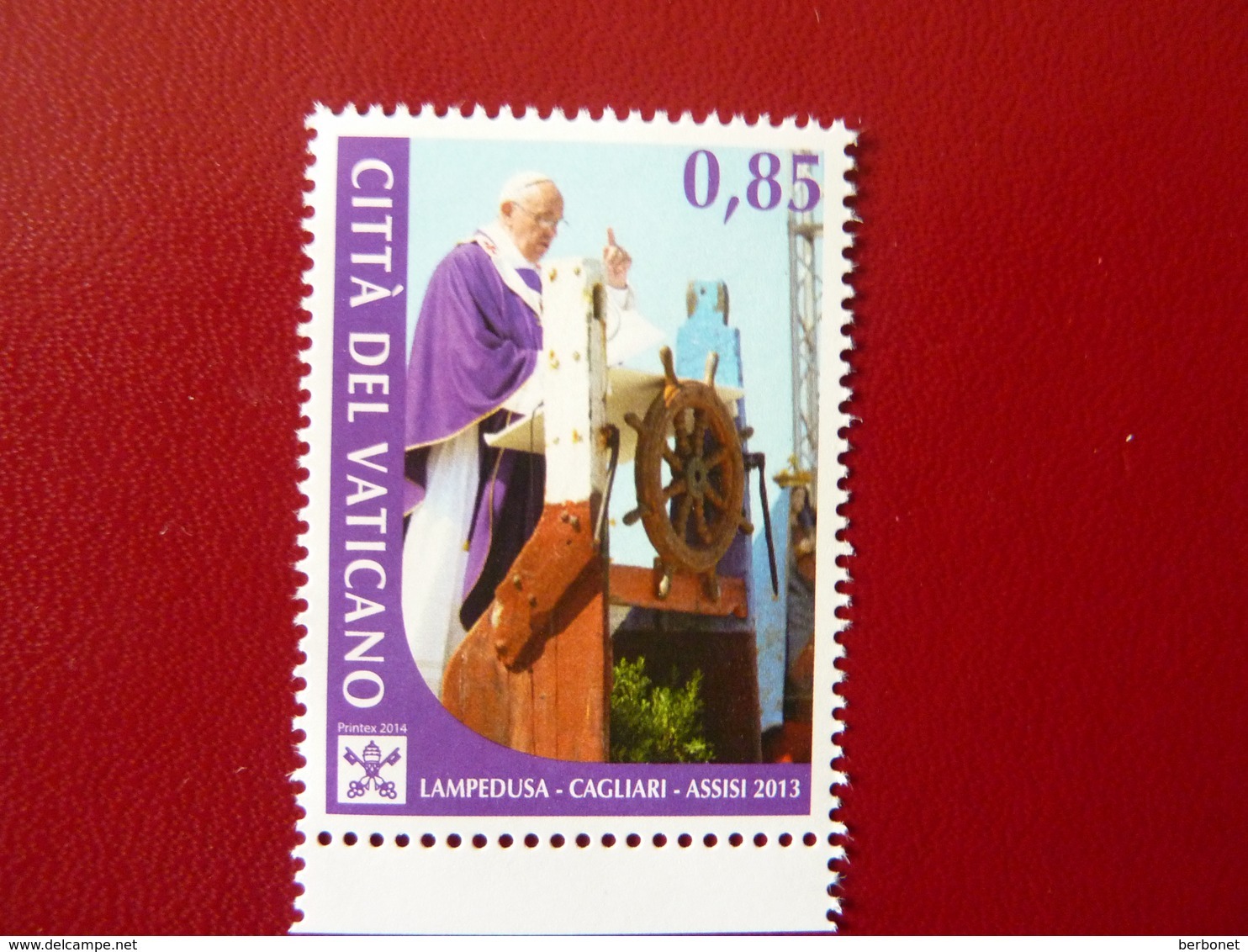 2013  Lampedusa Cagliari Assisi   MNH ** - Neufs