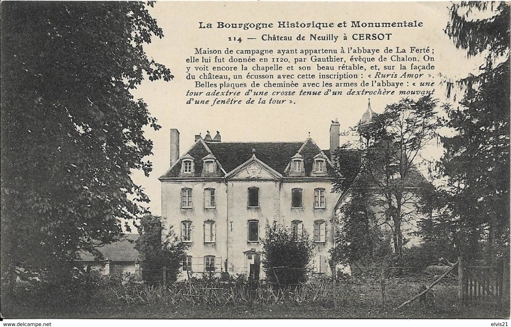 Château De Neuilly à CERSOT - Autres & Non Classés