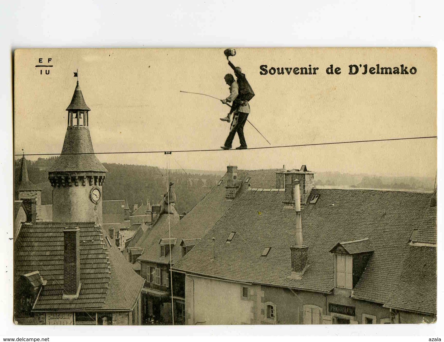 A 102  -  Souvenir De D'Jelmako - L'indien Inventeur De La Torpille Automobile Aerienne - Souvenir De...