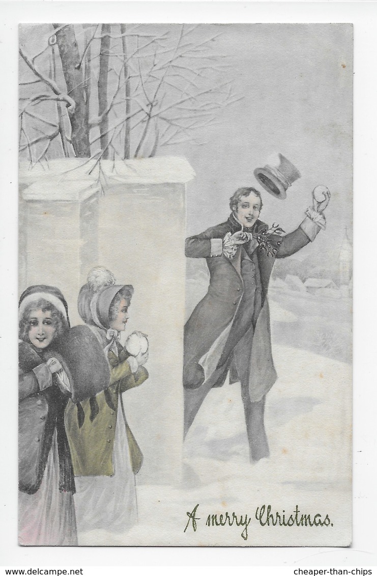 Snow Scene - Card Produced In Austria - 1900-1949