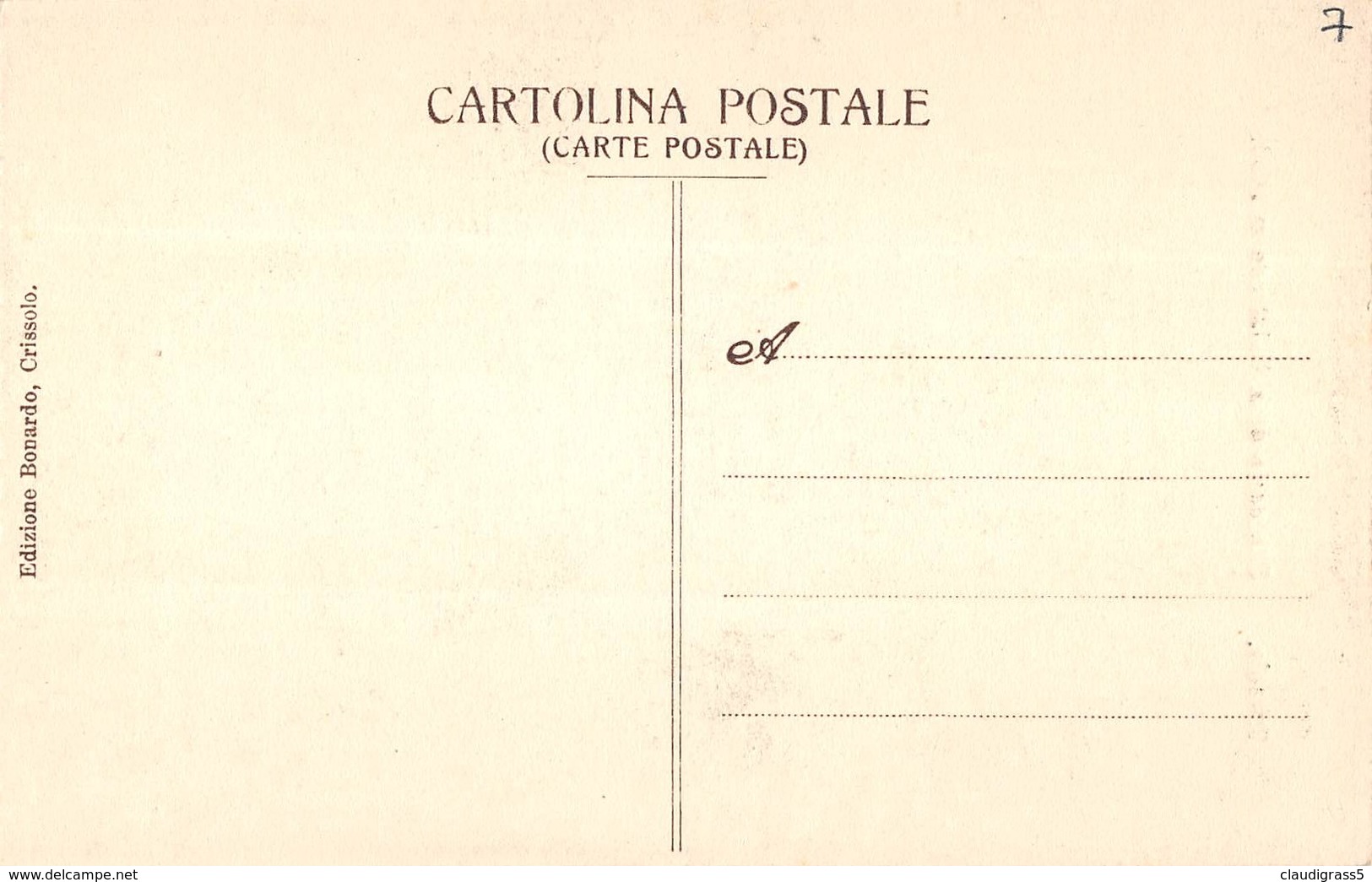 0061 " CRISSOLO - SANTUARIO DI S. CHIAFREDO MT. 1433 - CART. ORIG. NON  SPED. - Tarjetas Panorámicas