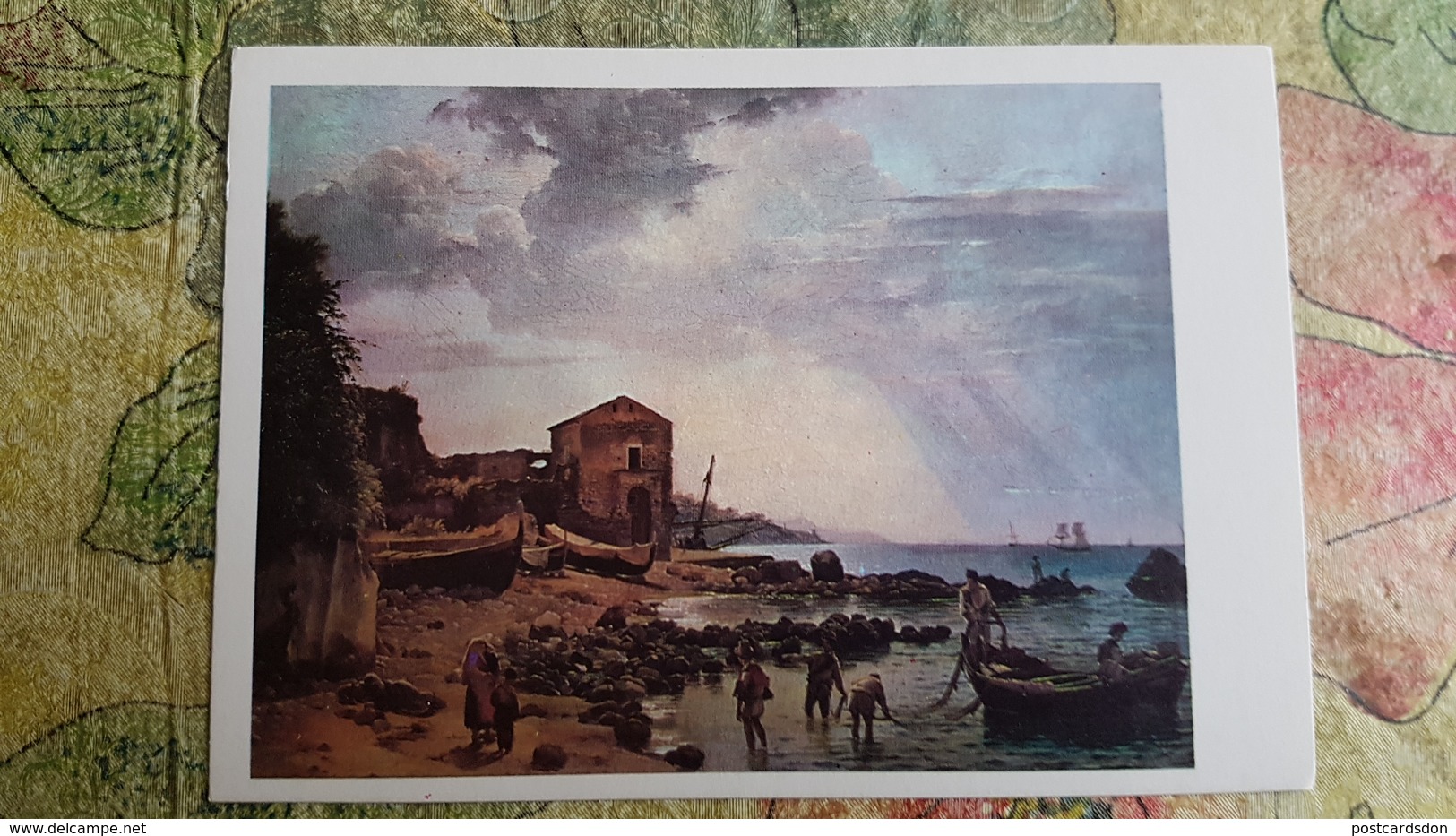 "Capri Island" By Shedrin - Old Postcard 1974 - Altri & Non Classificati