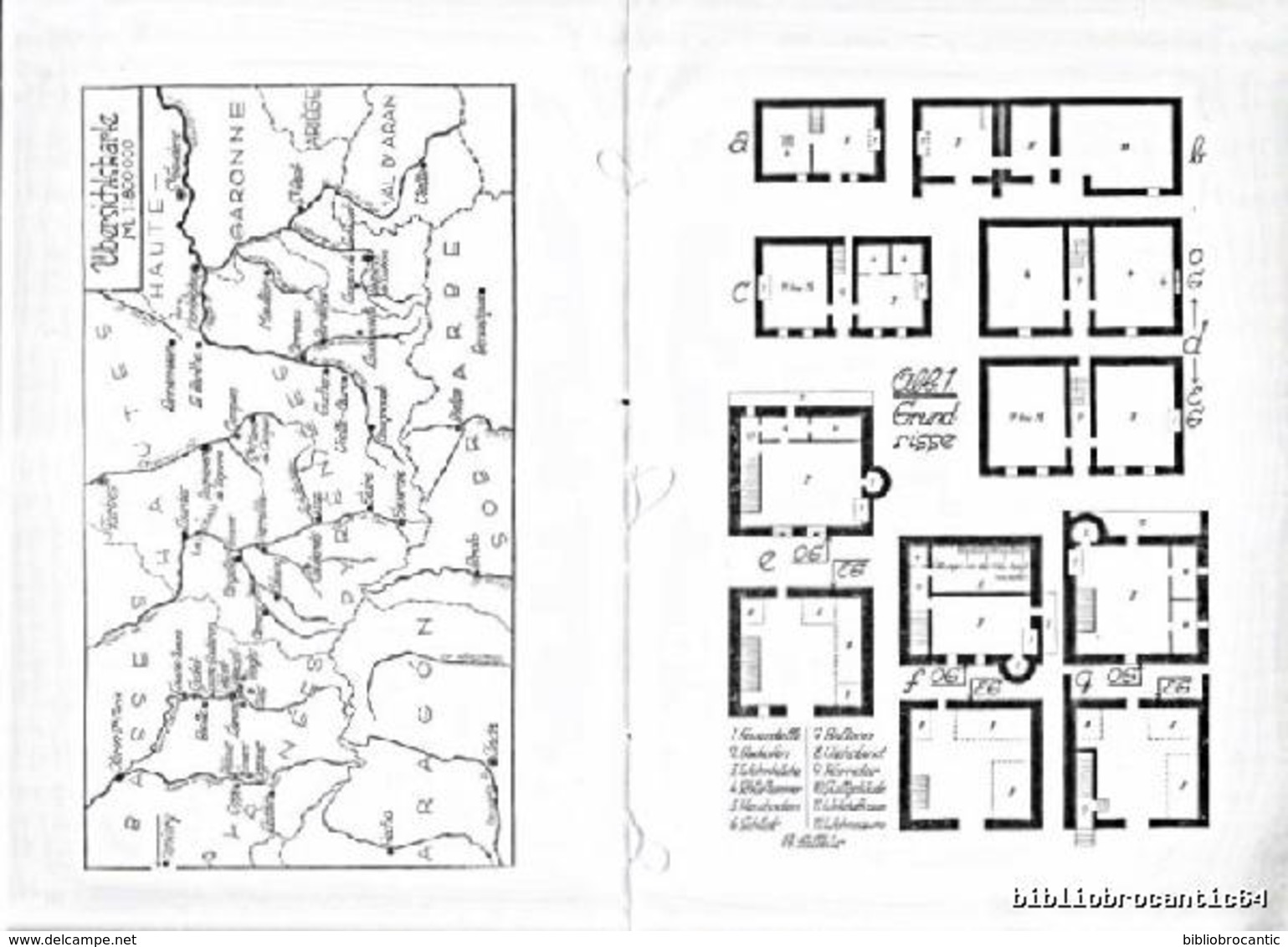 HAUS UND HOF In Den Französischen Zentralpyreneäen Par Vorgelegt Von HANS-JOACHIM.(MAISONS ET FERMES DANS LES PYRENEES) - Autres & Non Classés