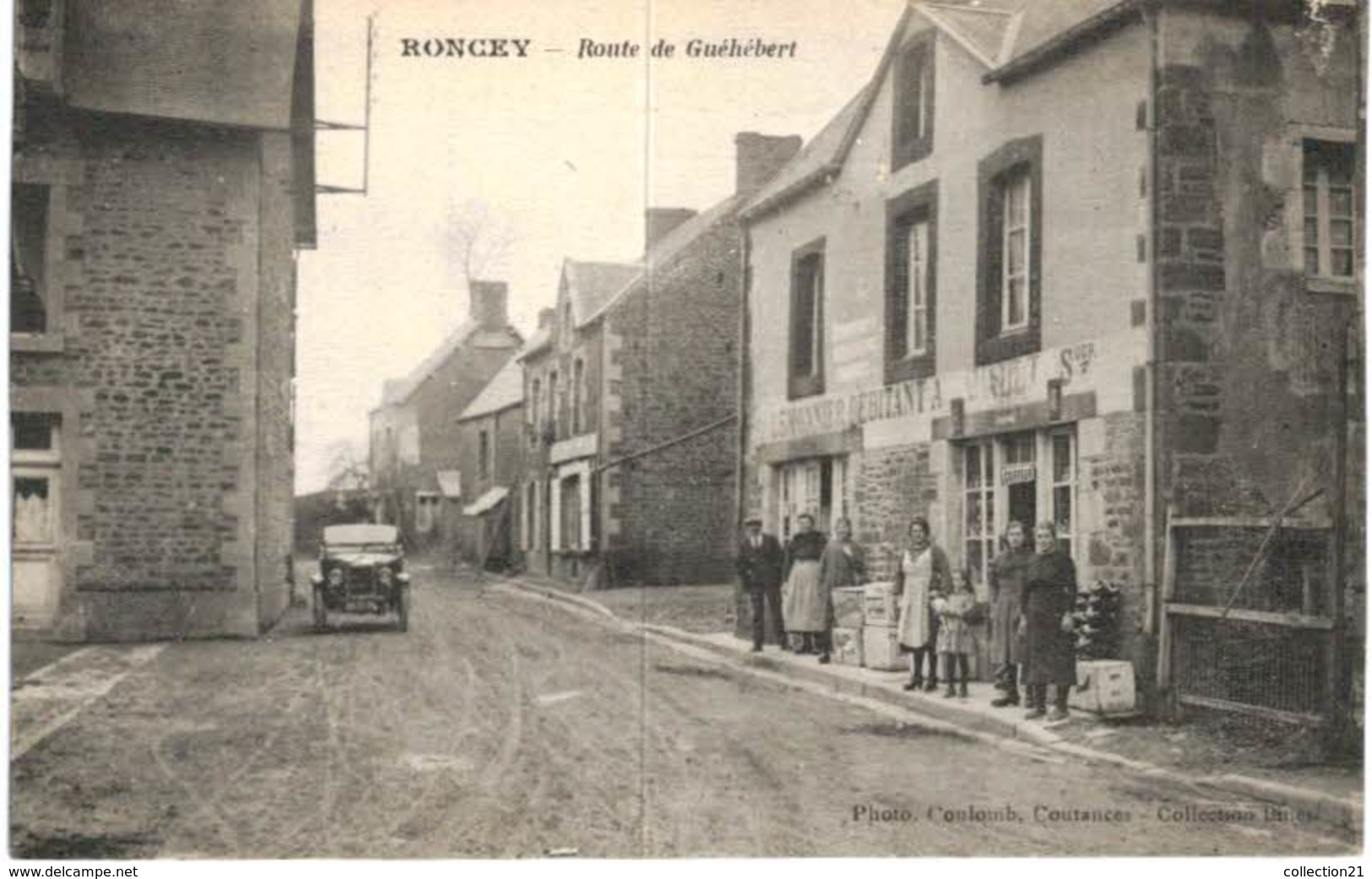 RONCEY .... ROUTE DE GUEHEBERT - Autres & Non Classés