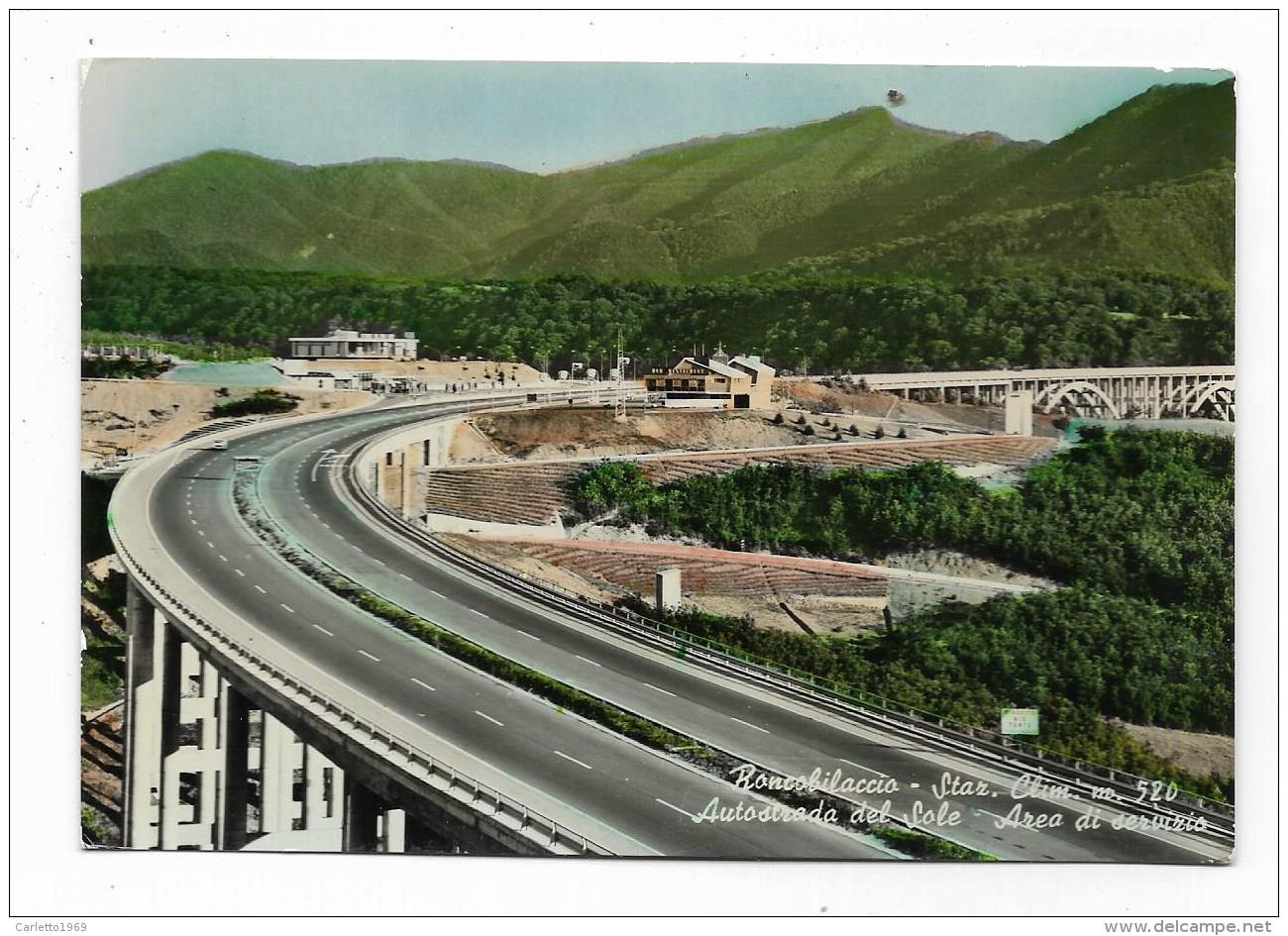 RONCOBILACCIO - AUTOSTRADA DEL SOLE - AREA DI SERVIZIO - NV FG - Bologna