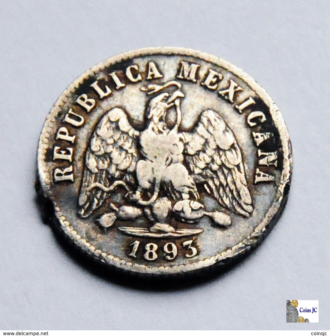 México - Chihuahua - 10 Centavos - 1893 - México